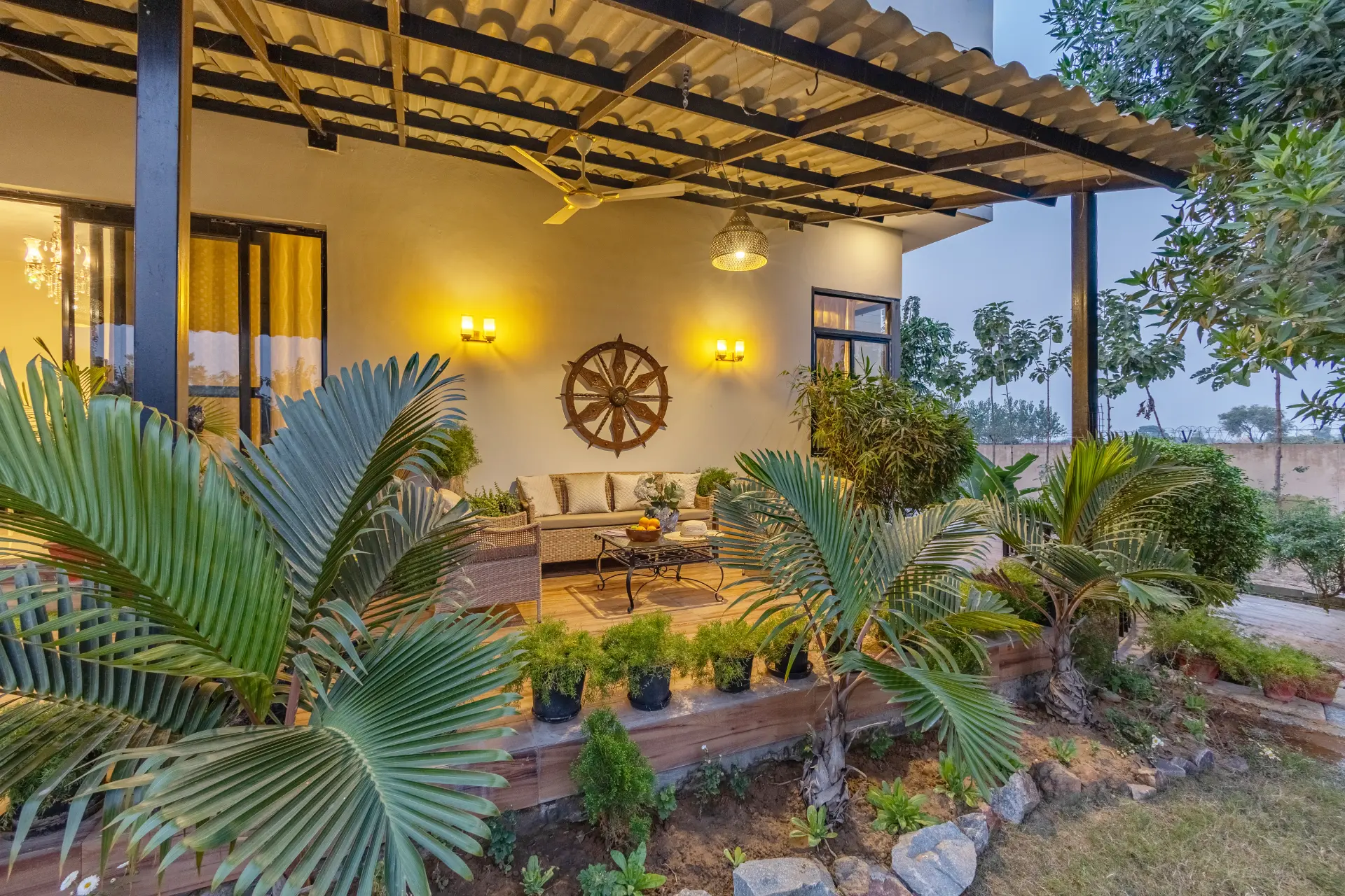 Dacha | Serene 3-BHK Escape With Garden, Jacuzzi & Outdoor Bar — photo 20