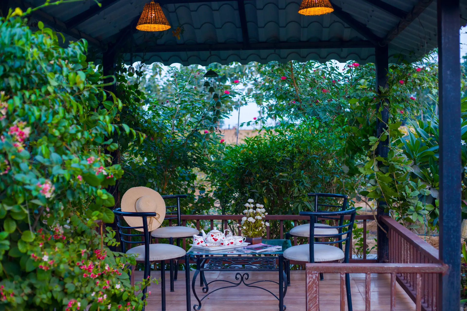Dacha | Serene 3-BHK Escape With Garden, Jacuzzi & Outdoor Bar — photo 21