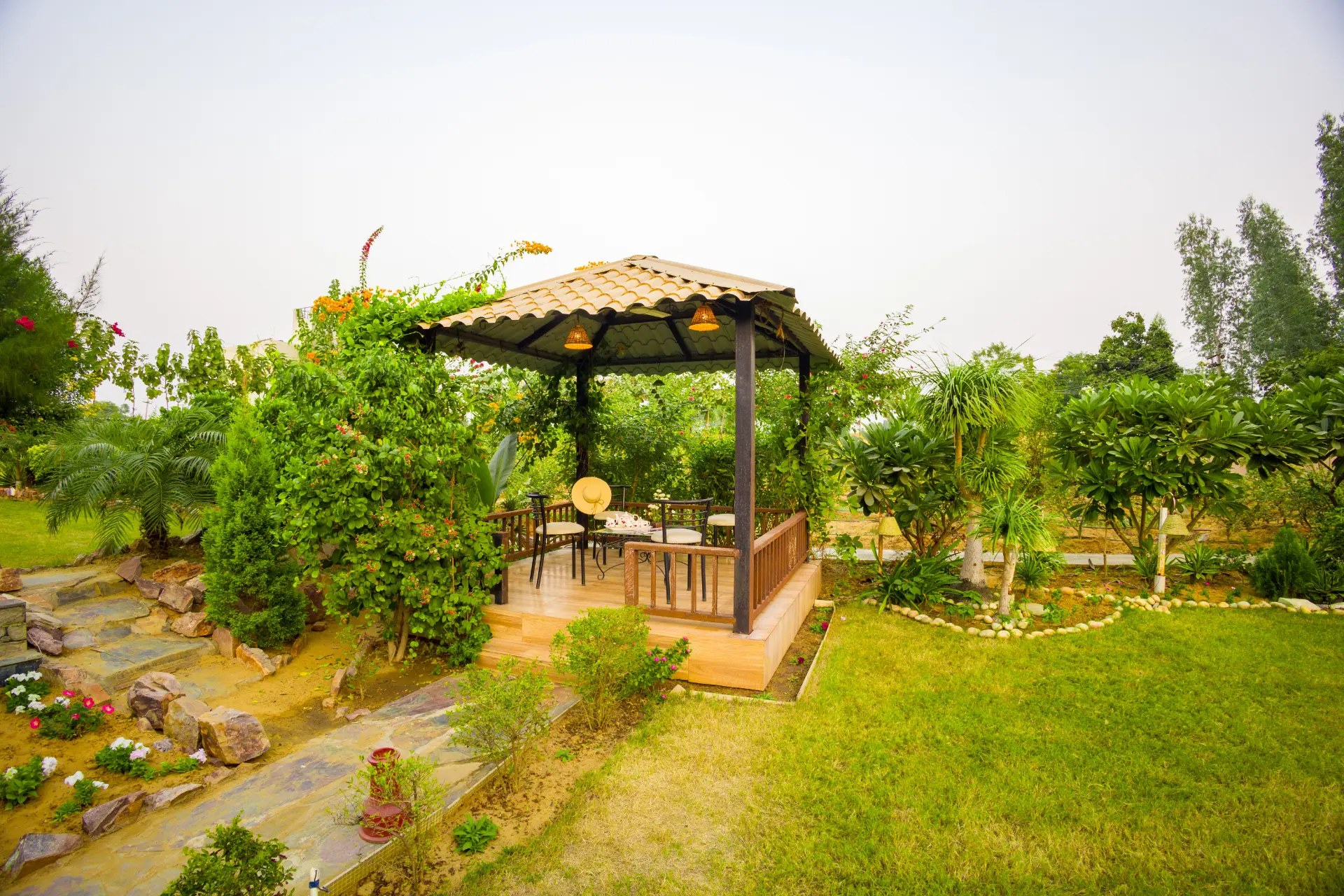 Dacha | Serene 3-BHK Escape With Garden, Jacuzzi & Outdoor Bar — photo 3