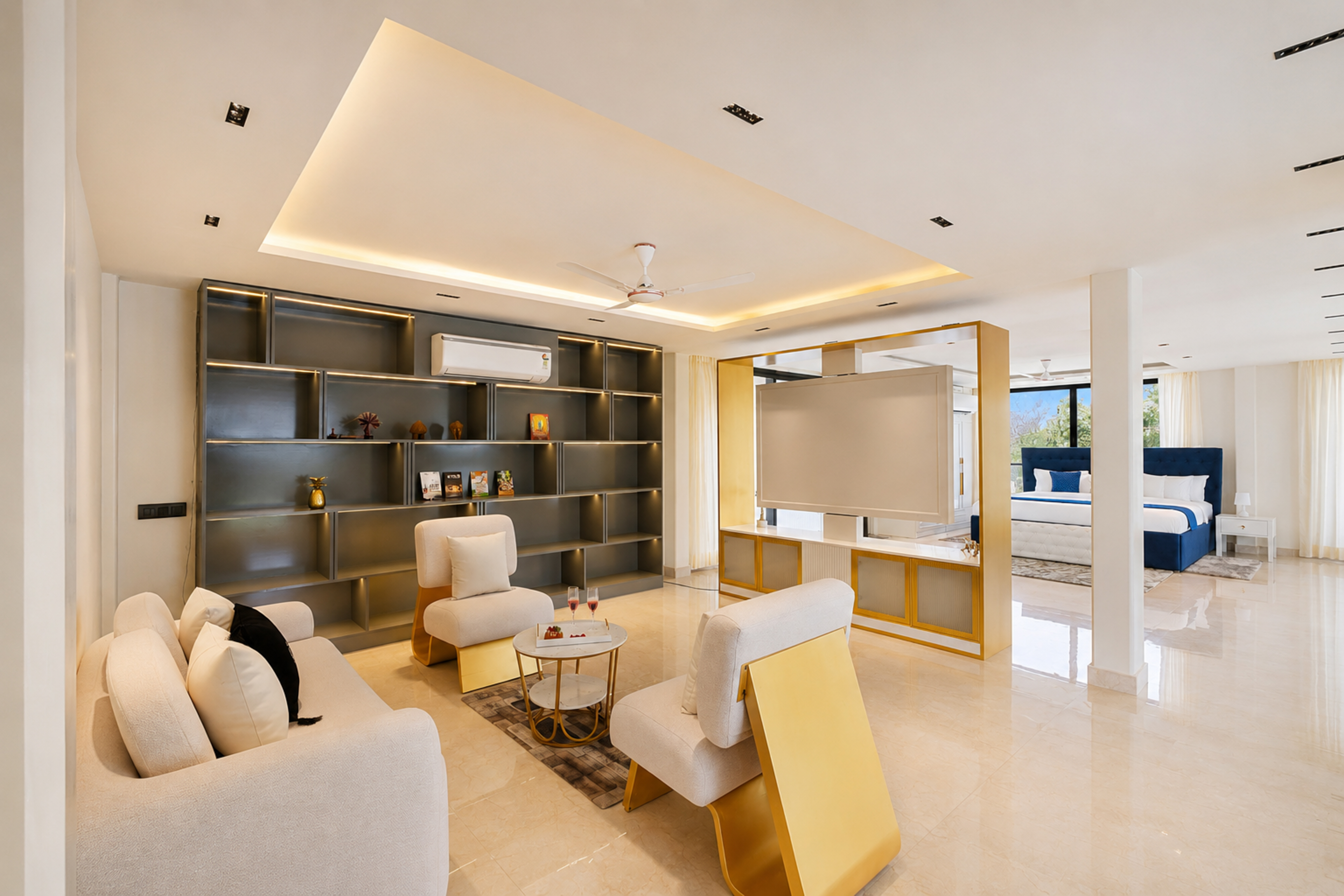 ASK Farms | Refined 4-BHK villa with Theatre Lounge, Pool & Fire BBQ Deck — photo 28