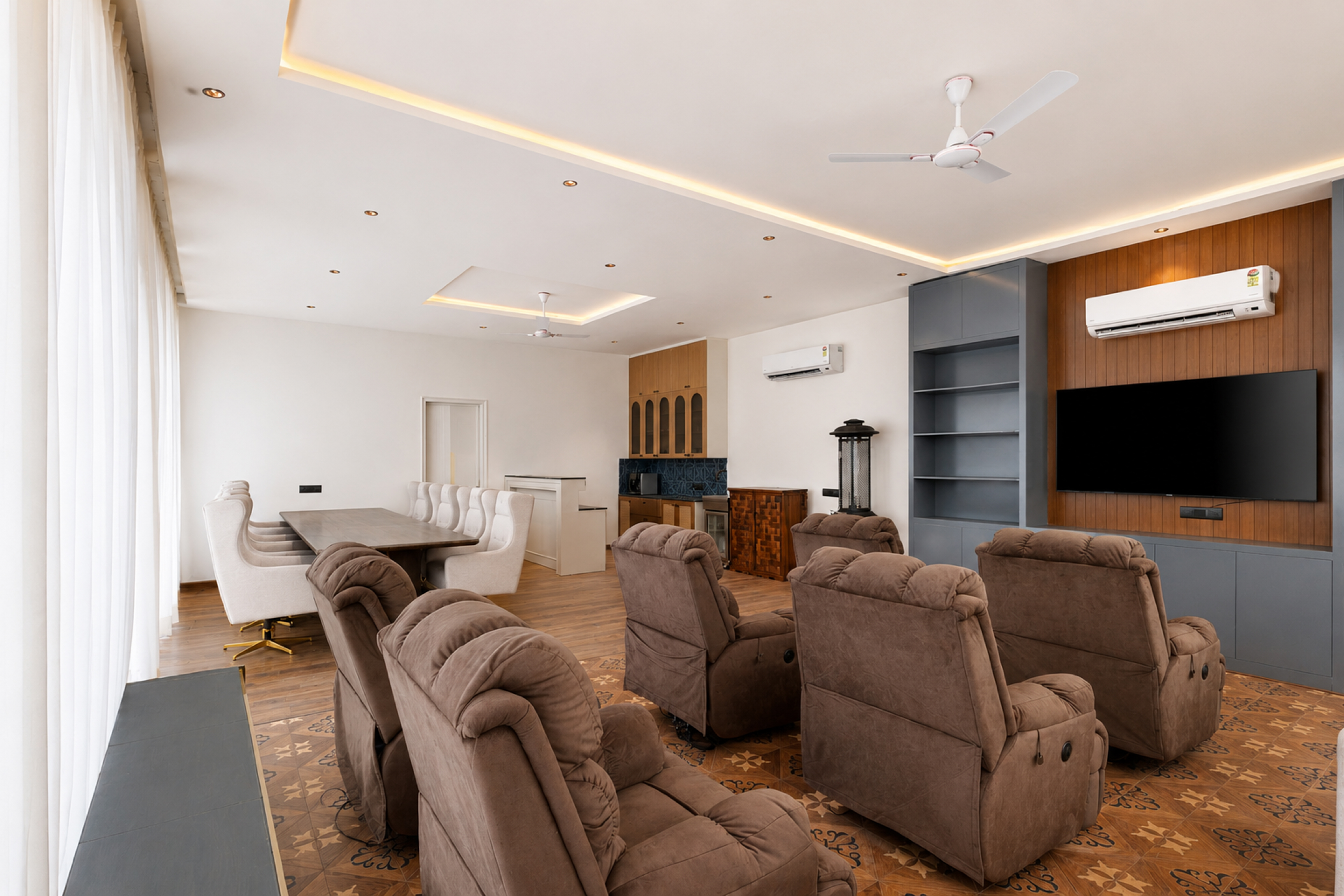 ASK Farms | Refined 4-BHK villa with Theatre Lounge, Pool & Fire BBQ Deck — photo 7