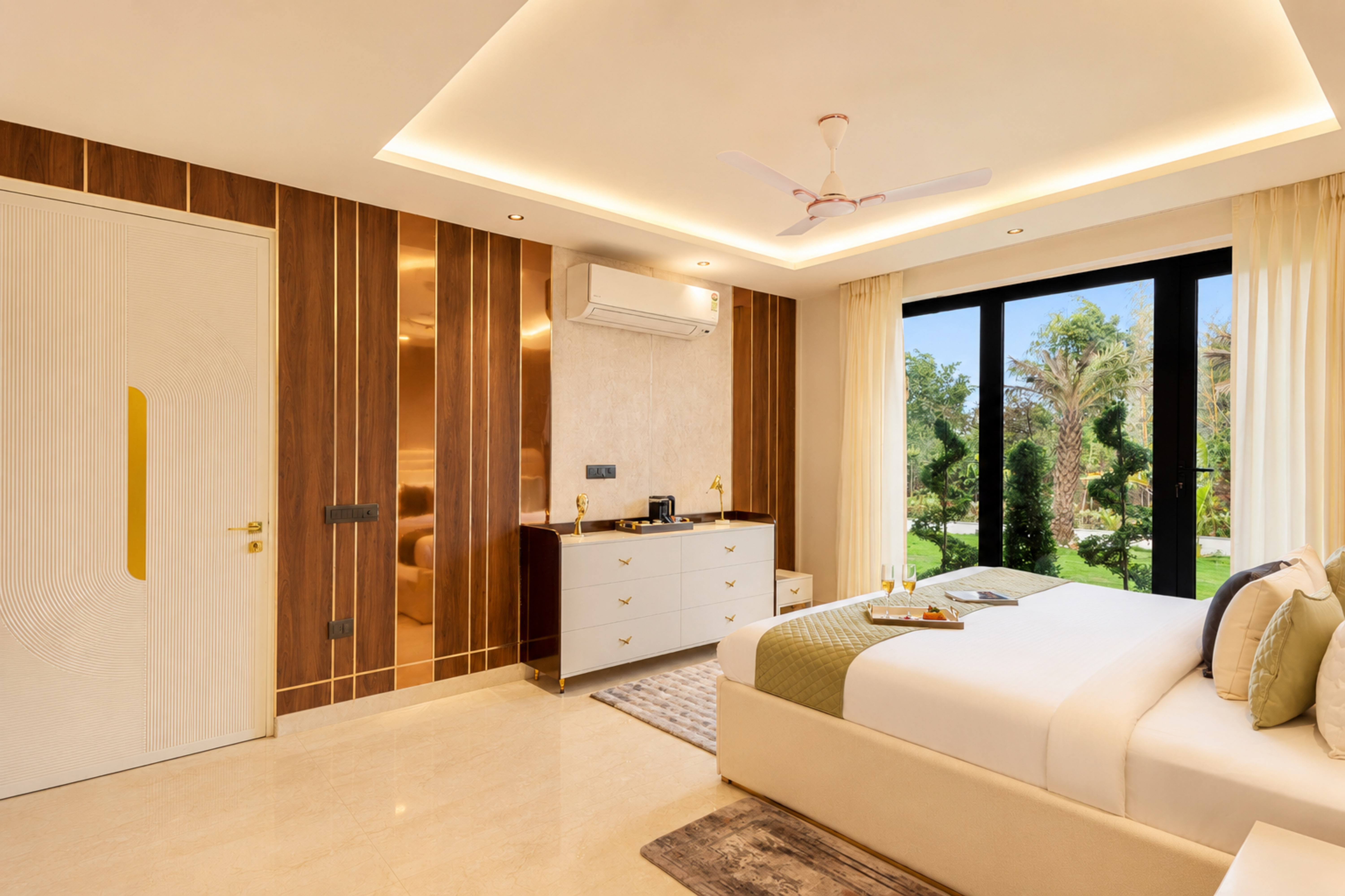 ASK Farms | Refined 4-BHK villa with Theatre Lounge, Pool & Fire BBQ Deck — photo 19