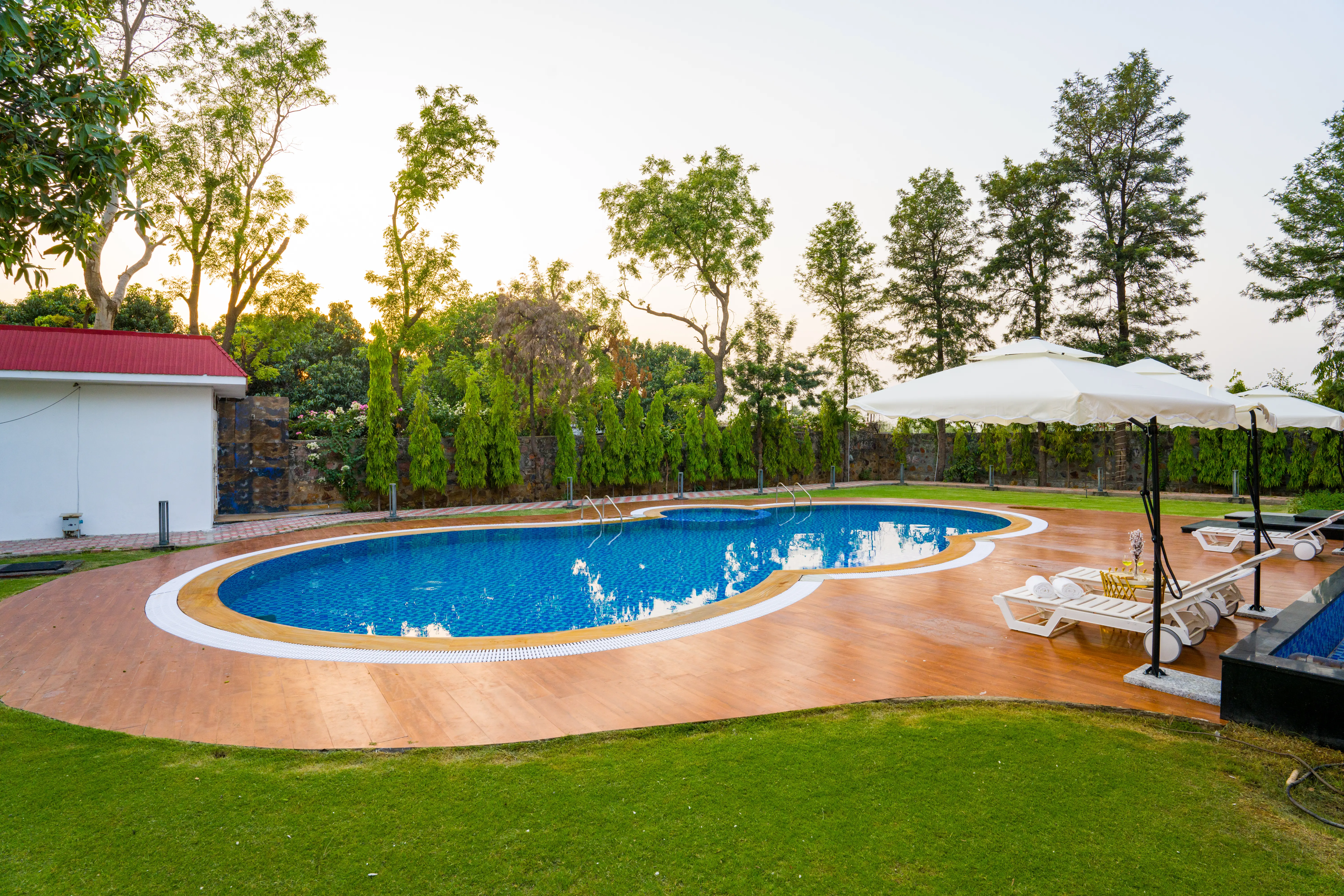 Sanisa Farm | 3-BHK Farmhouse With Private Pool, Game Zone & Lush Garden — photo 7