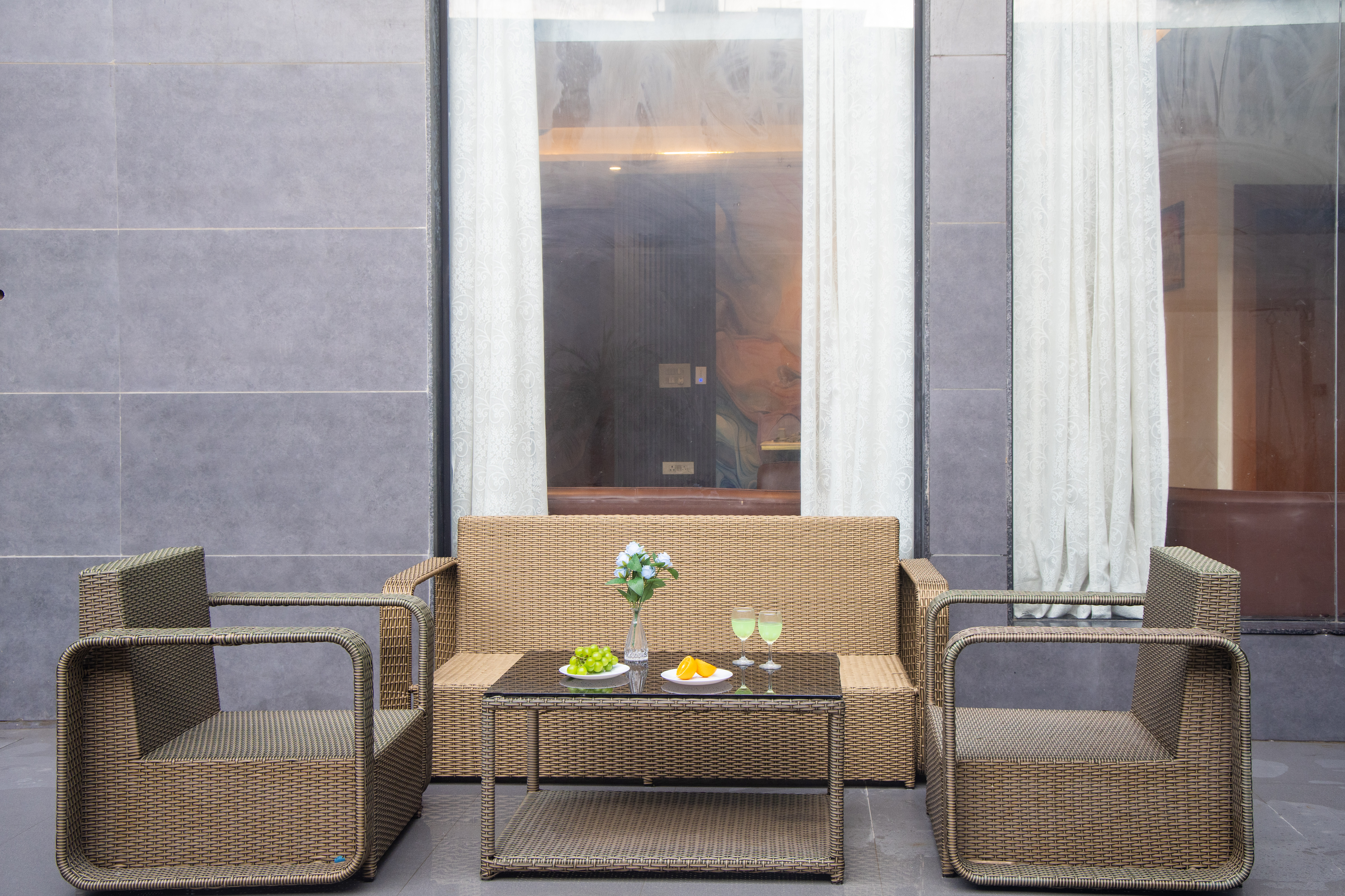 DSG Farm | Pet- friendly modern house Inspired 3-BHK with Bar with lounge, Bathtub, Private Pool, Swimming pool, Terrace & Garden — photo 29