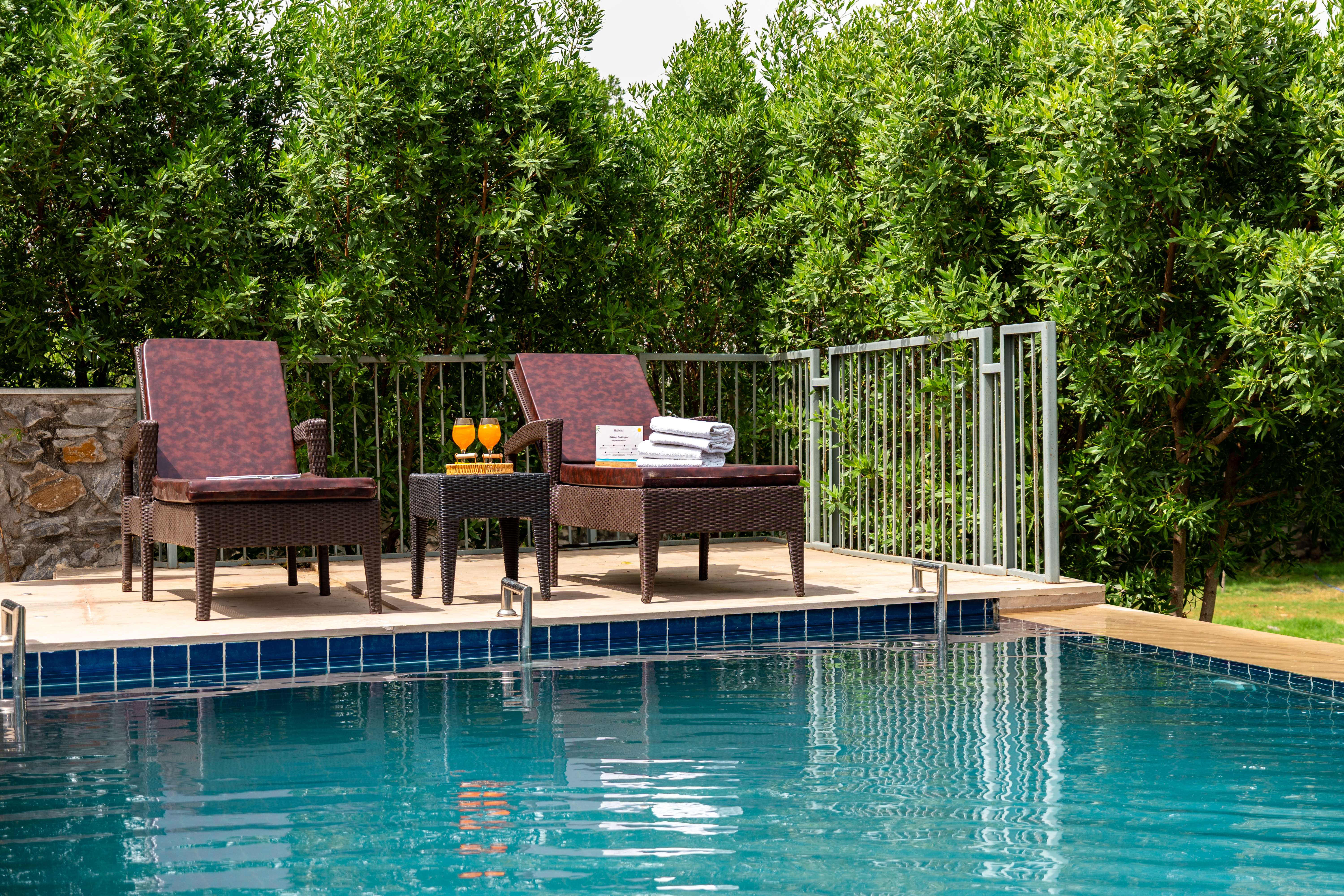 Earthstone | 4-BHK Stone Retreat with Private Pool, Garden, Gazebo, Terrace, & Open-Air Dining — photo 27