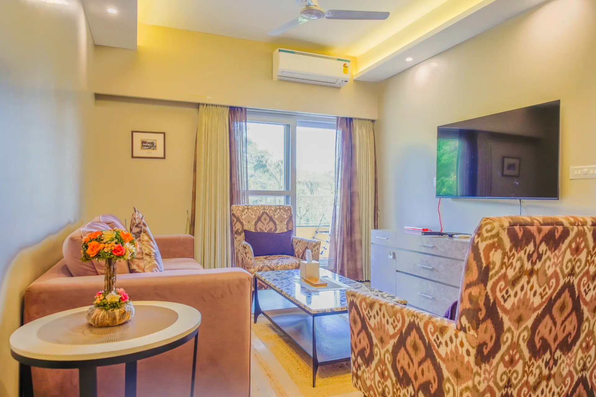 Veera Marina | Charming 3-BHK Apt Near Candolim Beach With Common Pools & Lift — photo 22