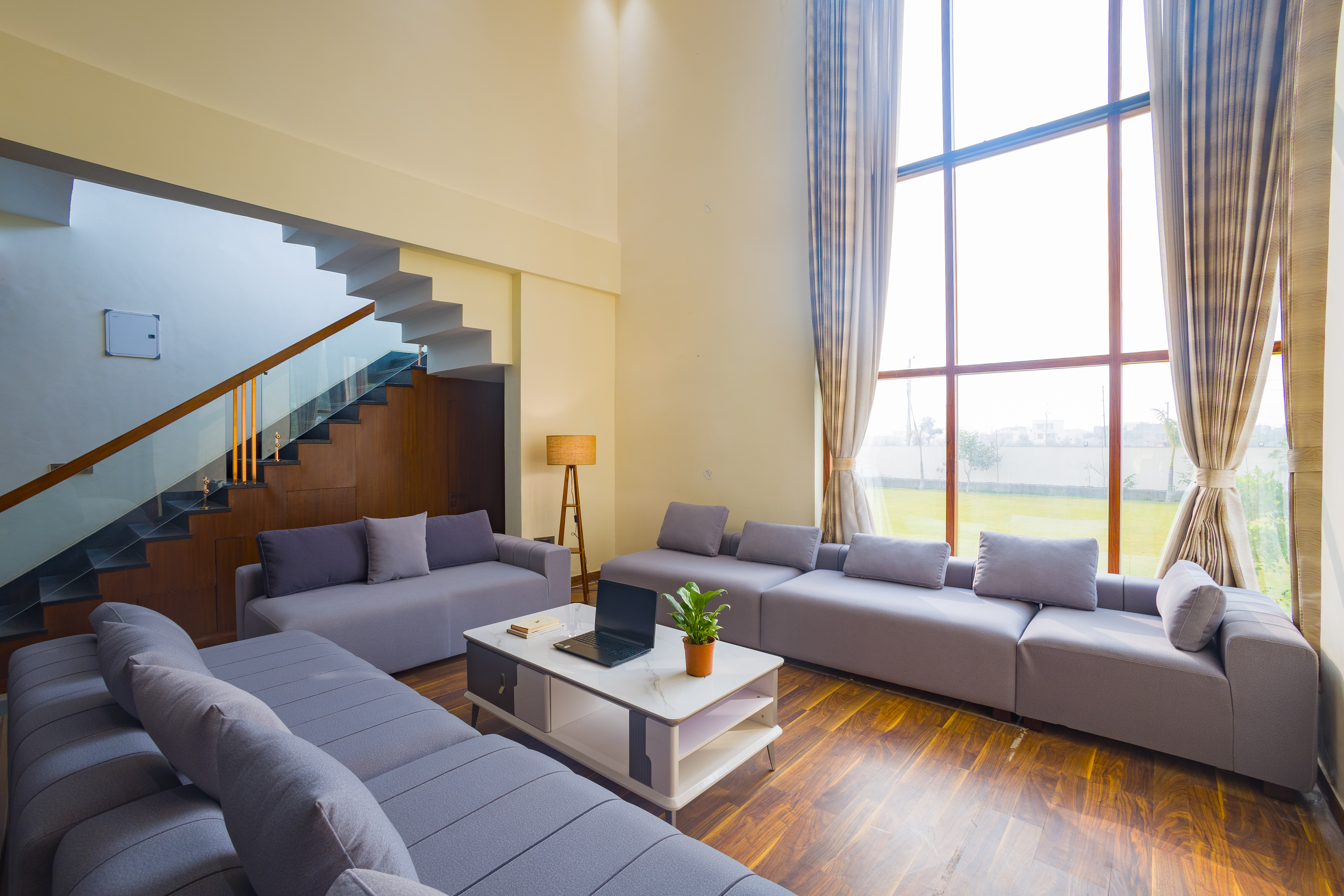 Lush Haven | Chic 4-BHK Retreat with Private Pool, Terrace & Landscaped Garden | Pet-friendly — photo 2