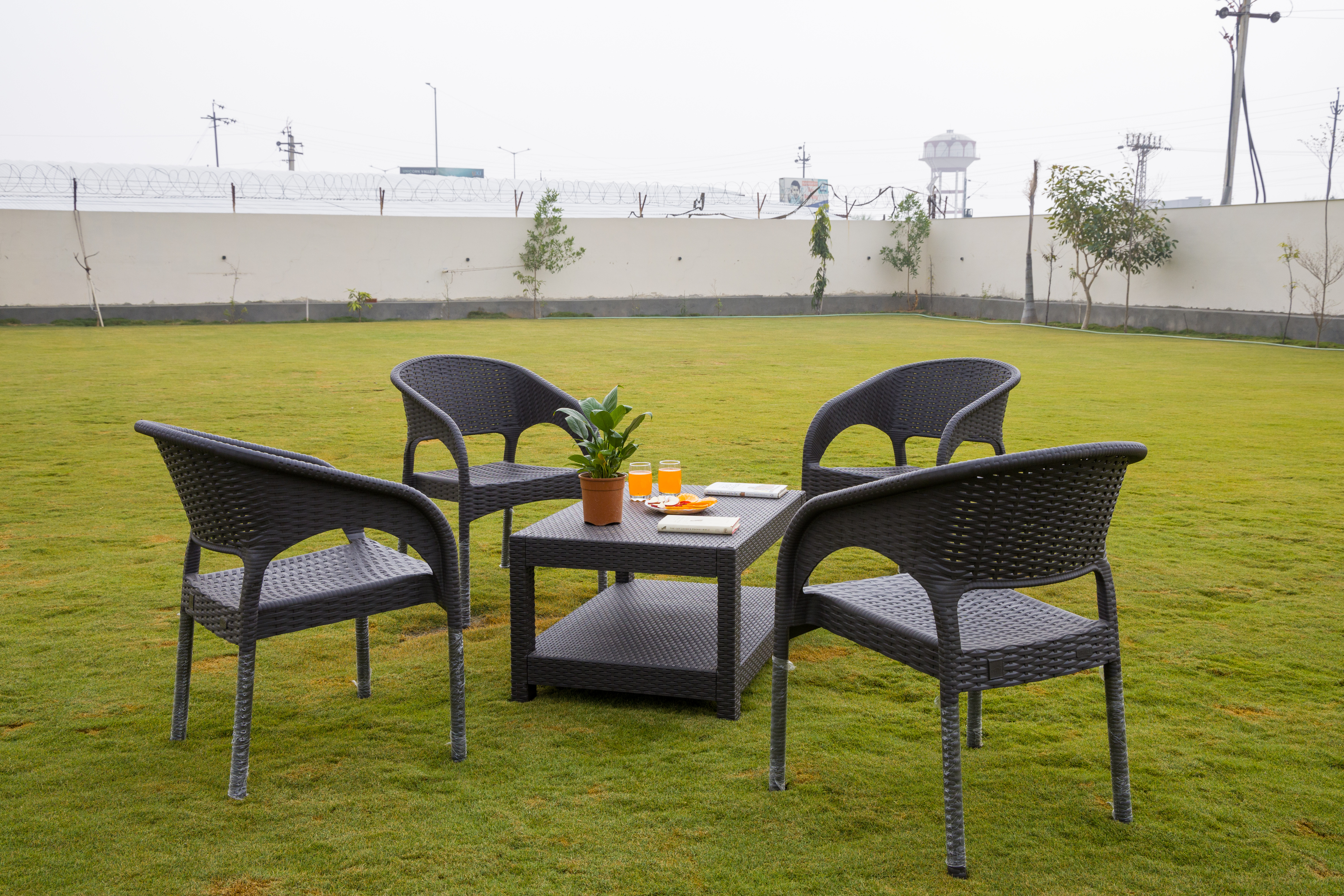 Lush Haven | Chic 4-BHK Retreat with Private Pool, Terrace & Landscaped Garden | Pet-friendly — photo 7