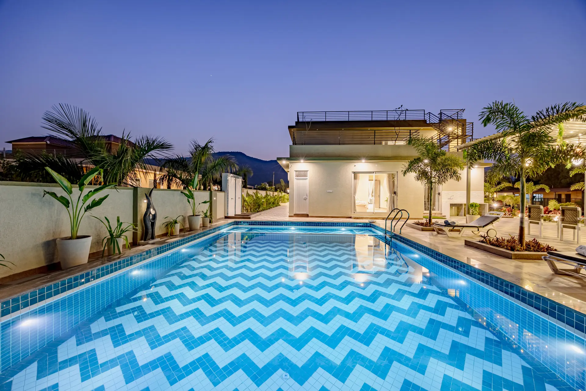 Heaven in Hills Mountara | 3-BHK Villa With Private Pool, Garden, Gazebos, Jacuzzi, & Clubhouse — photo 15