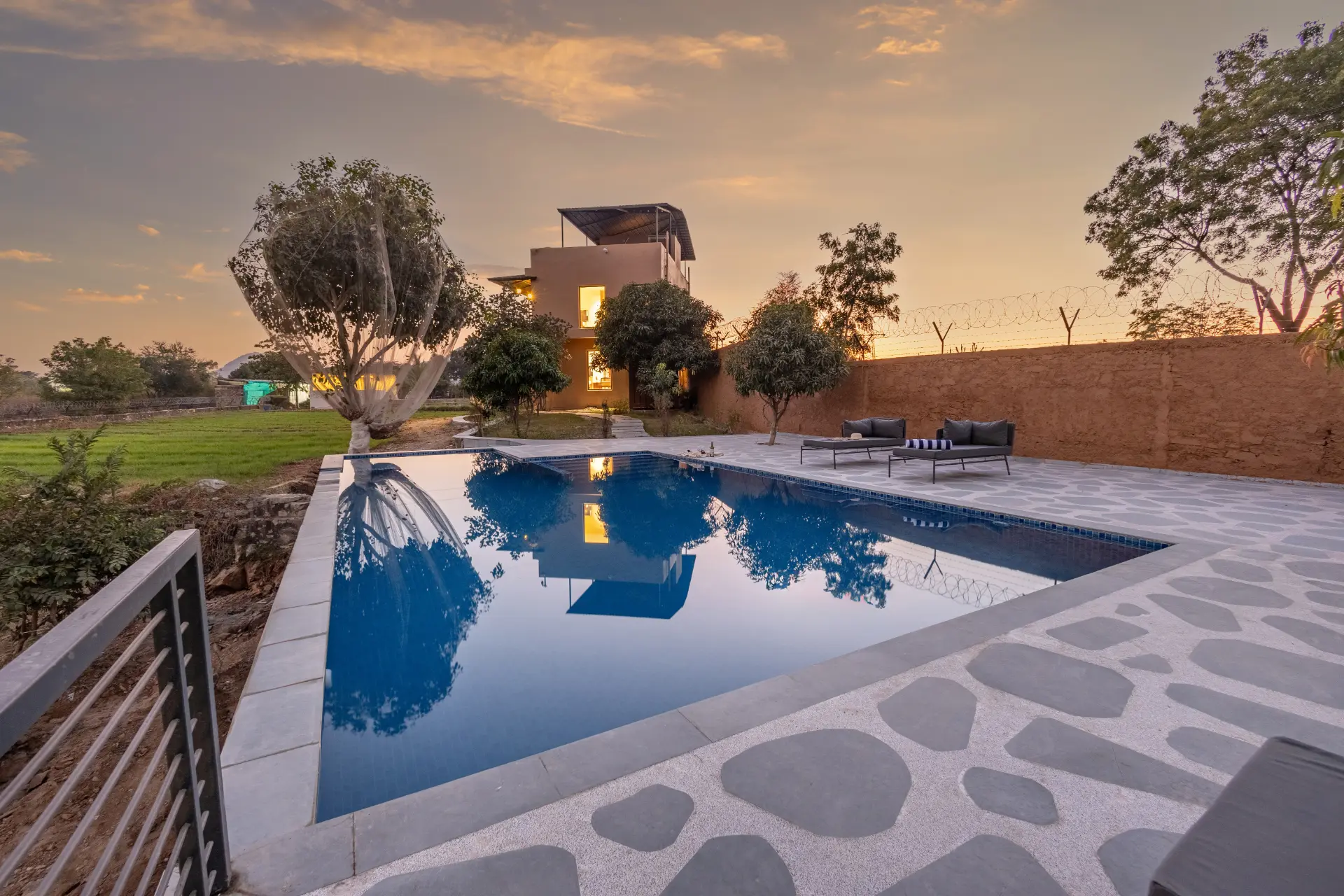 Cows & Cuddles | Pet-friendly 4-BHK Farmstay with Pvt Pool, Garden & Gazebo — photo 12