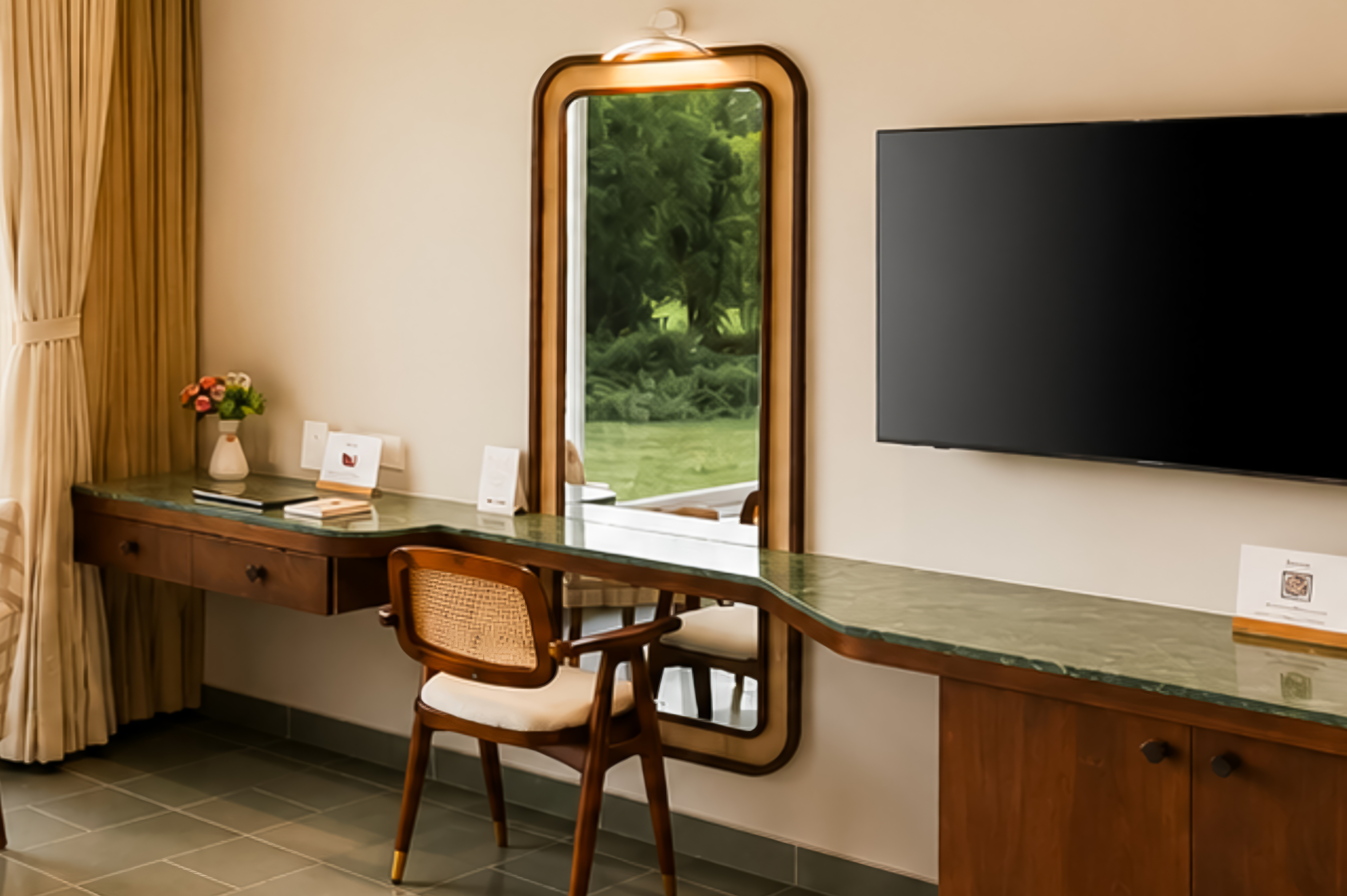 Raj Villas Aurelia | Pet-Friendly 1-Room Hotel Suite with Jacuzzi & Aravalli Hill Views — photo 16