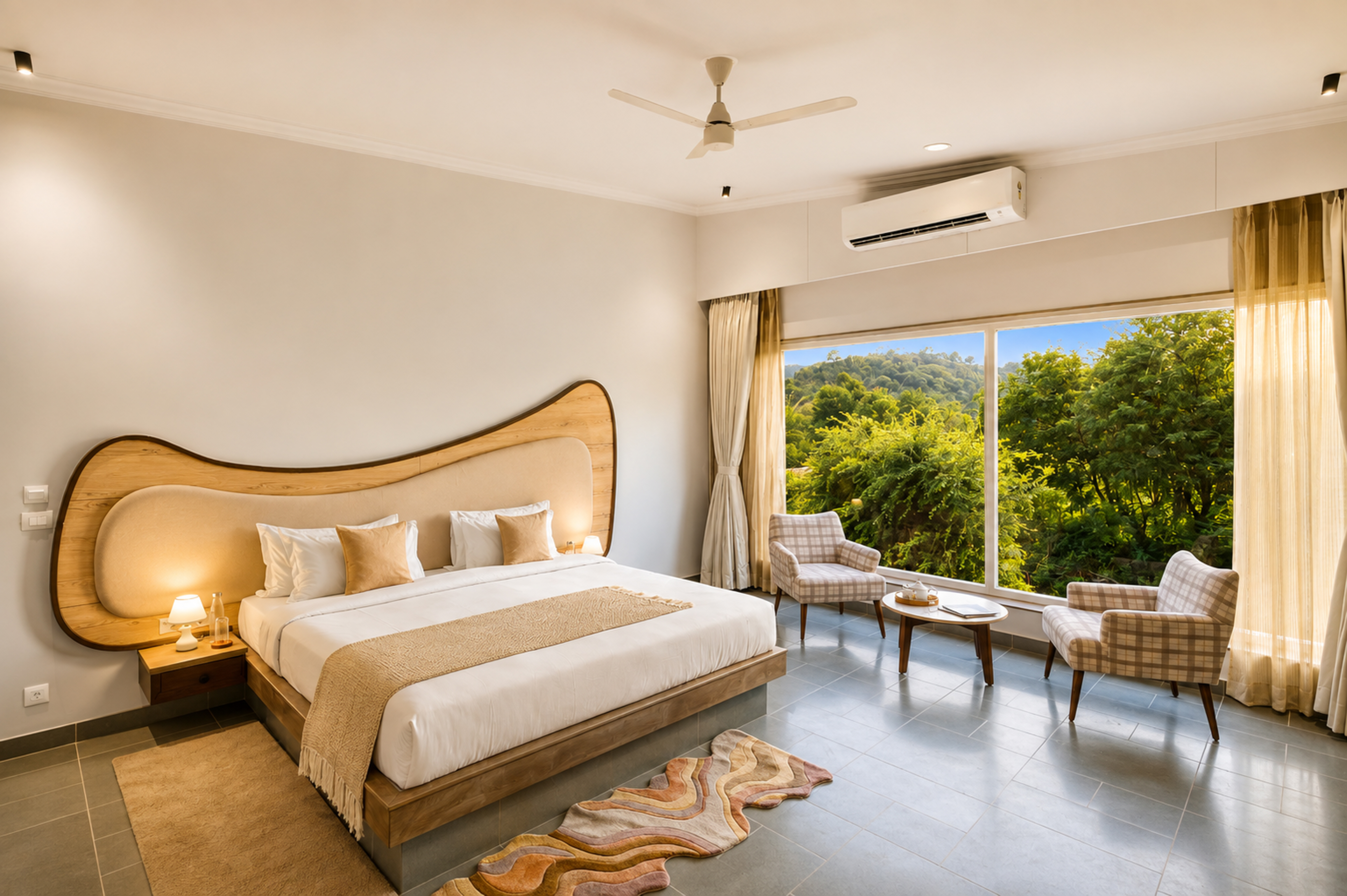 Raj Villas Aurelia | Pet-Friendly 1-Room Hotel Suite with Jacuzzi & Aravalli Hill Views — photo 2