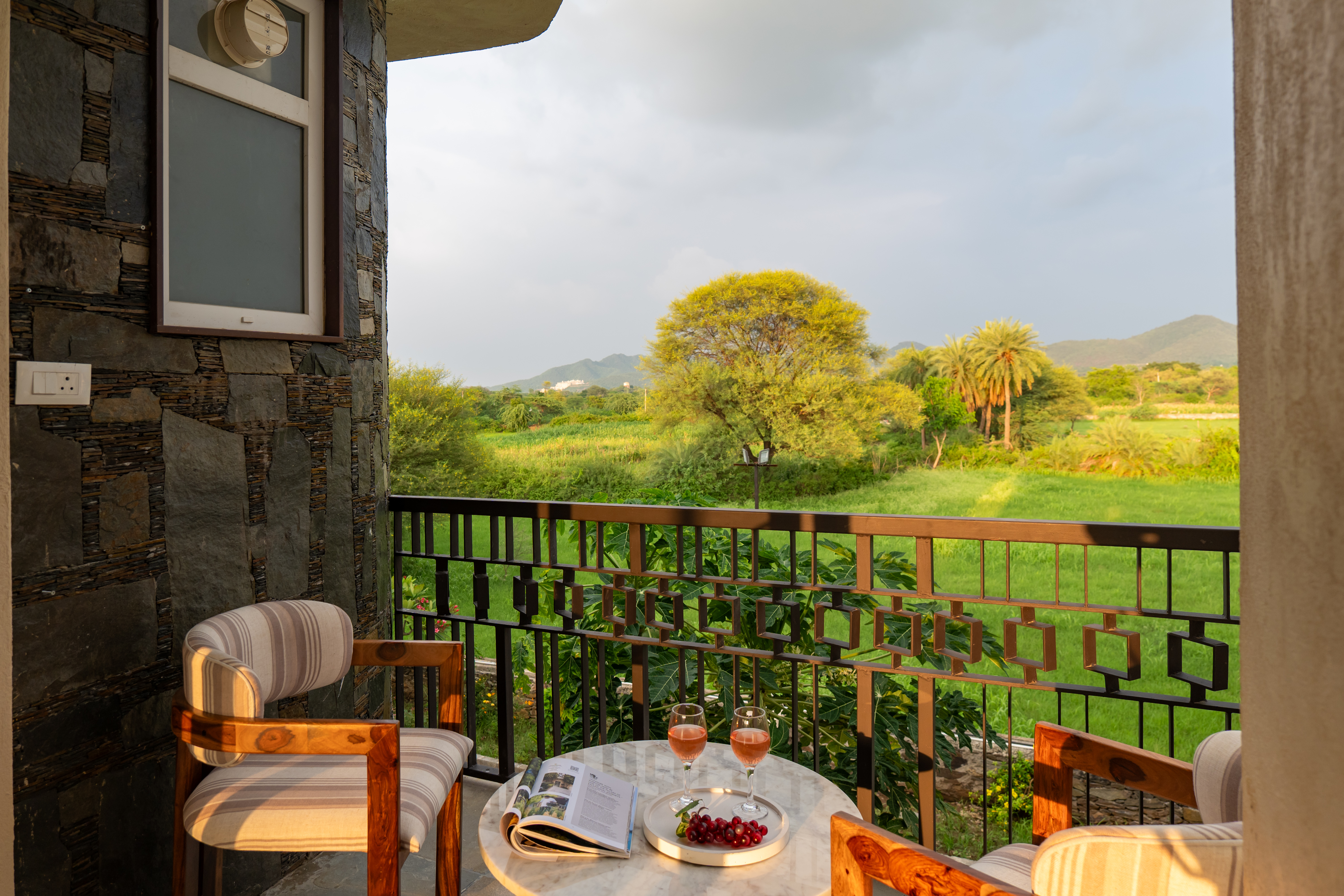 Raj Villas Aurelia | Pet-Friendly 1-Room Hotel Suite with Jacuzzi & Aravalli Hill Views — photo 3