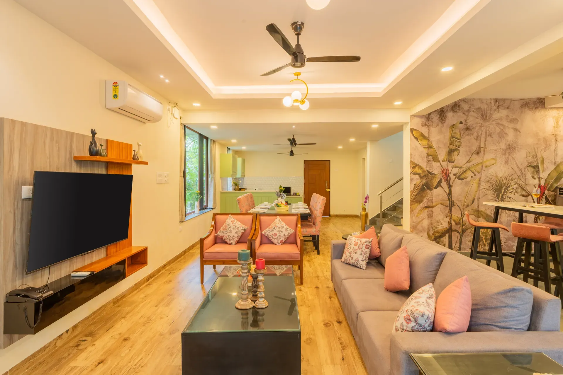 Villa Judiline | Elegant Pet-friendly 3-BHK Villa With Pvt Pool, Indoor Bar & Outdoor Sitting — photo 2