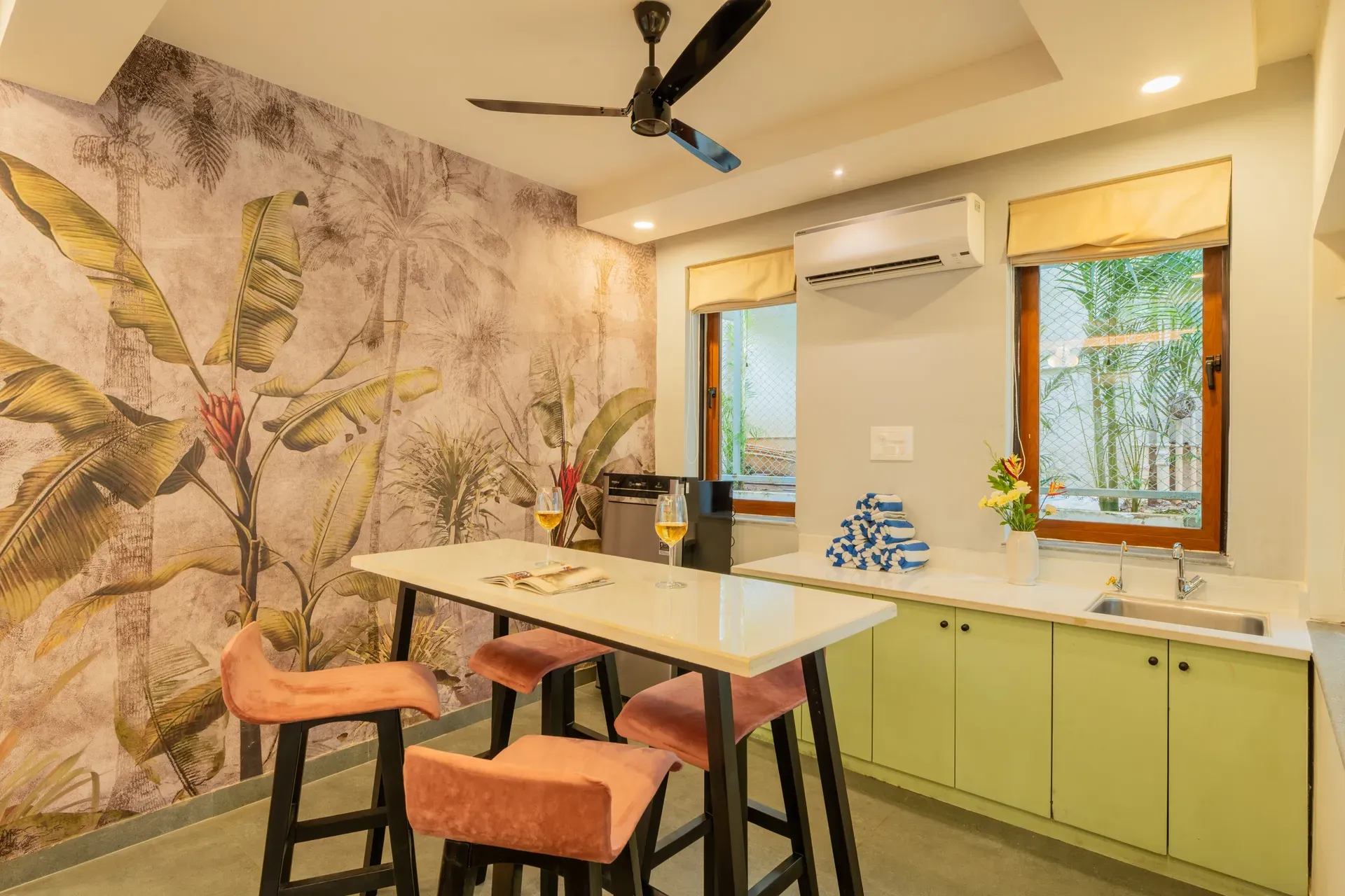 Villa Judiline | Elegant Pet-friendly 3-BHK Villa With Pvt Pool, Indoor Bar & Outdoor Sitting — photo 4