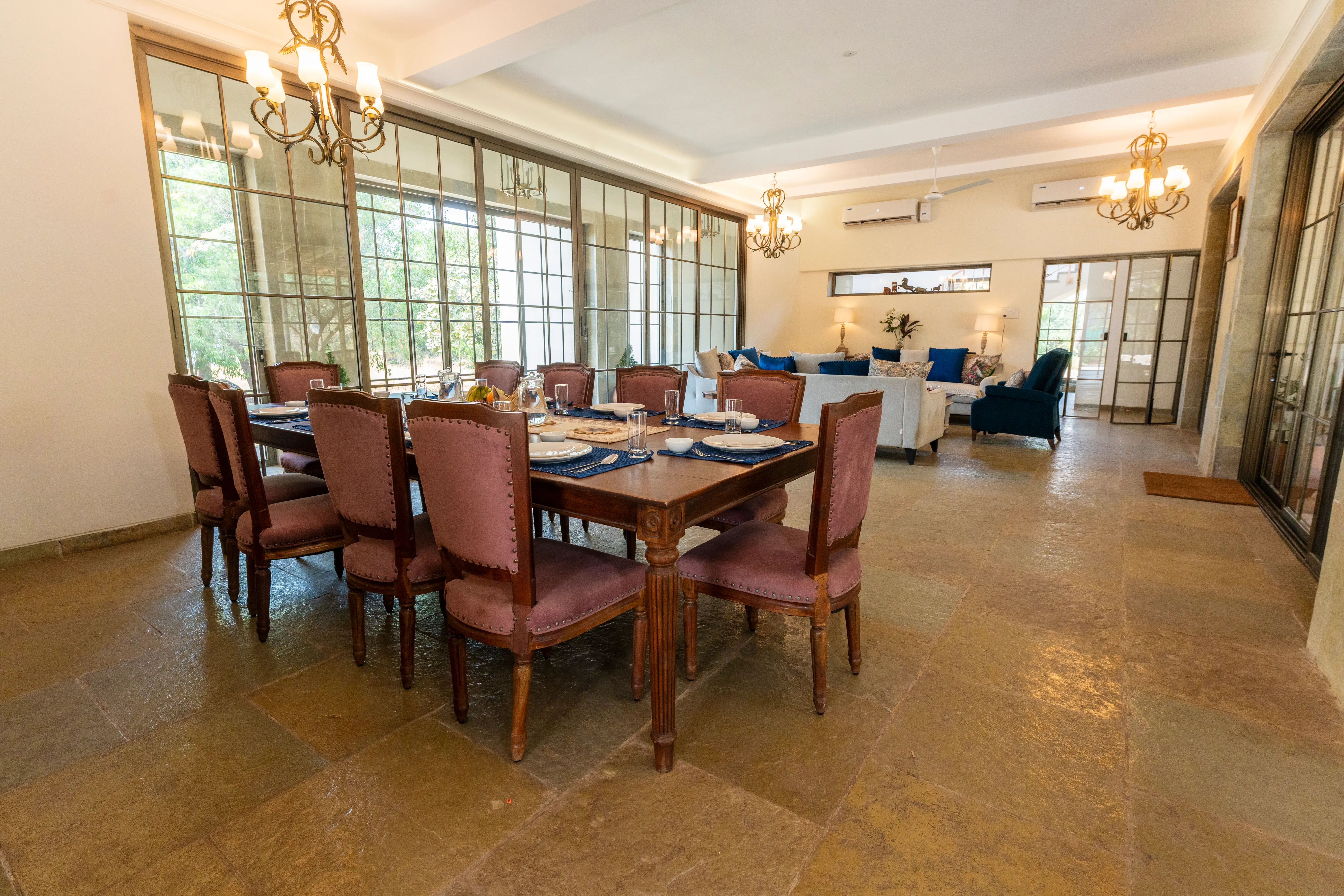 Casa Mocha | 5-BHK Pet-friendly Retreat With Pvt Pool, Verandah & Ent Lounge — photo 24