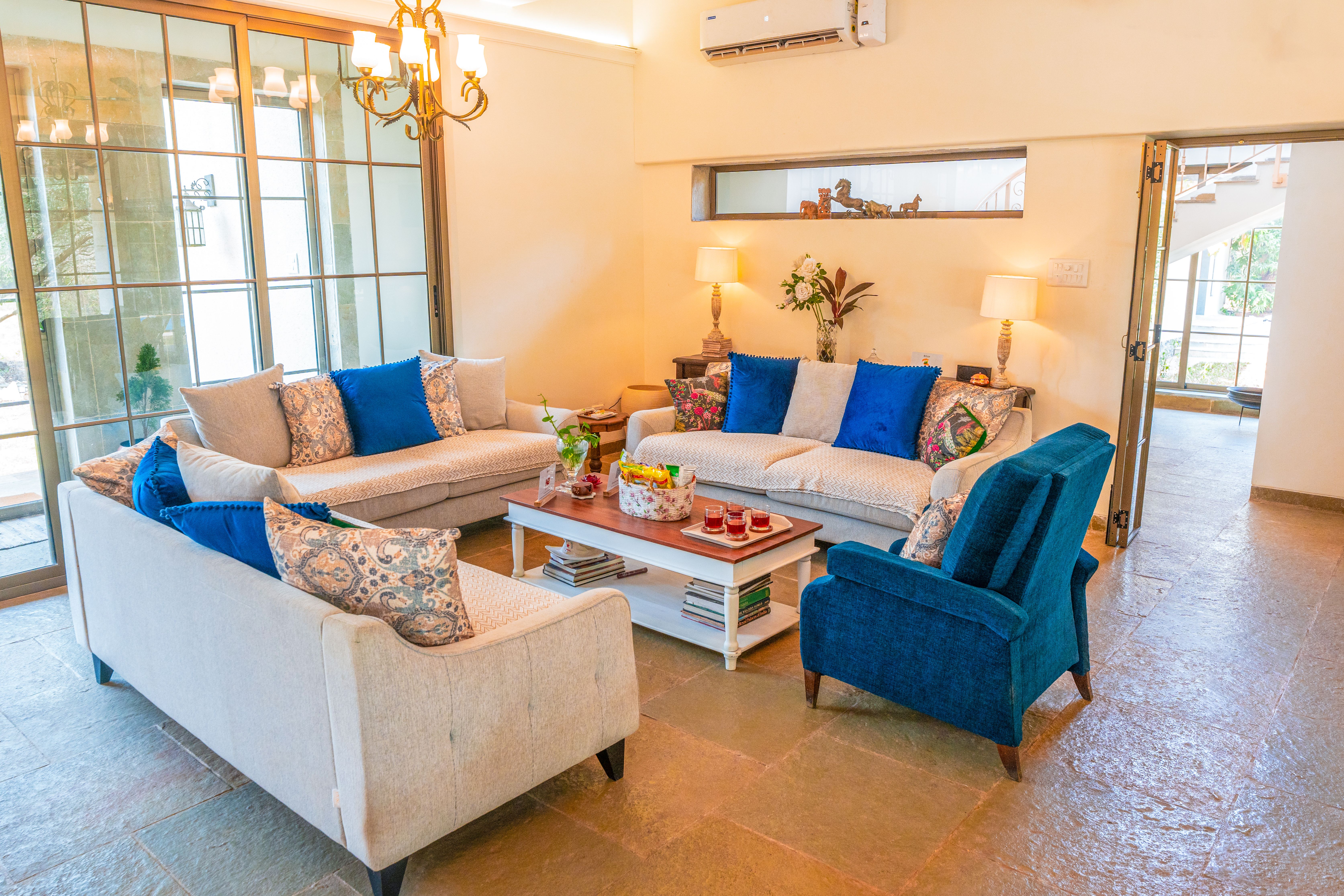 Casa Mocha | 5-BHK Pet-friendly Retreat With Pvt Pool, Verandah & Ent Lounge — photo 21