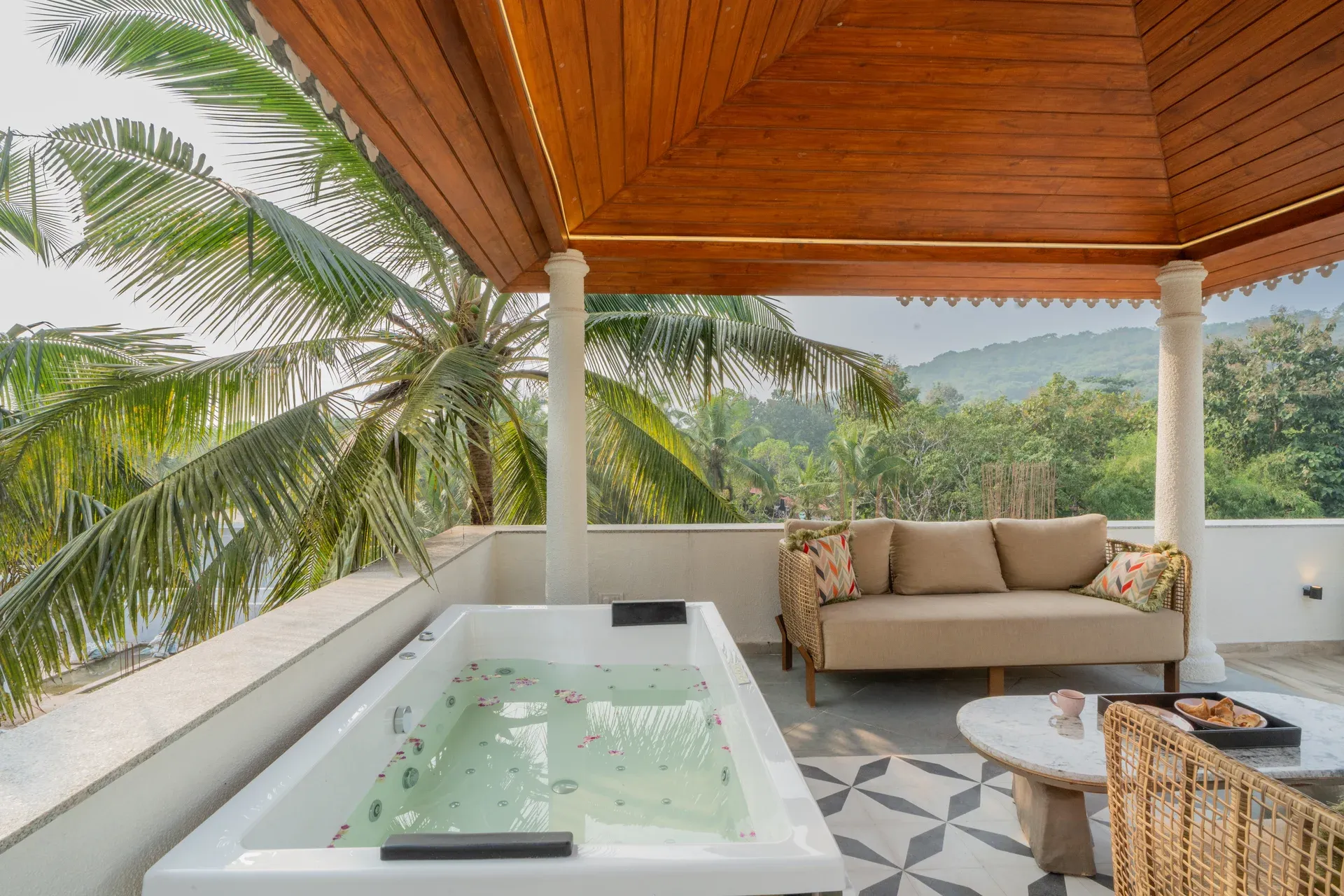 YashGeet Villa | Exquisite 4-BHK Villa With Pvt Pool, Terrace, Garden & Jacuzzi | Free E-Bike — photo 11