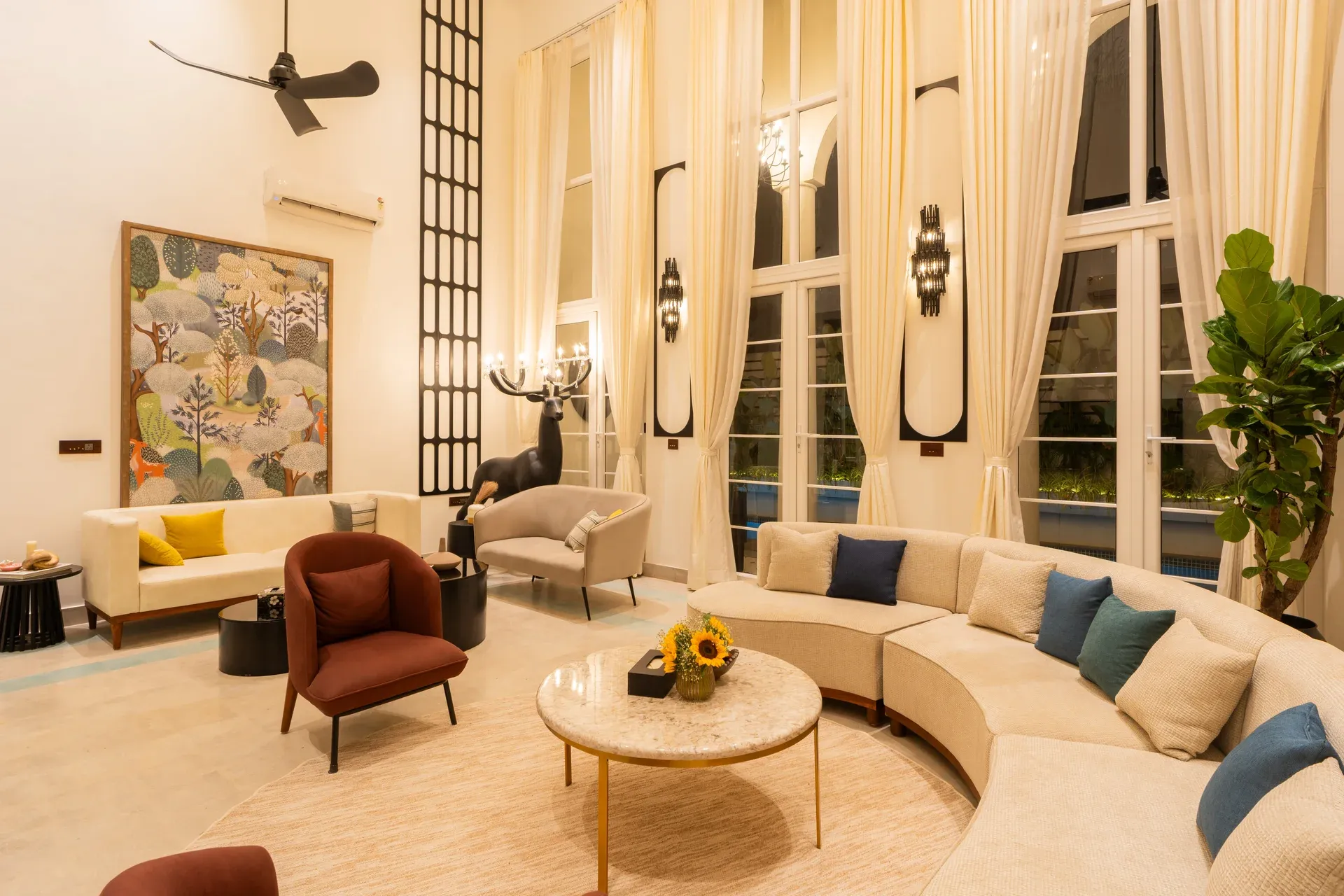 YashGeet Villa | Exquisite 4-BHK Villa With Pvt Pool, Terrace, Garden & Jacuzzi | Free E-Bike — photo 4