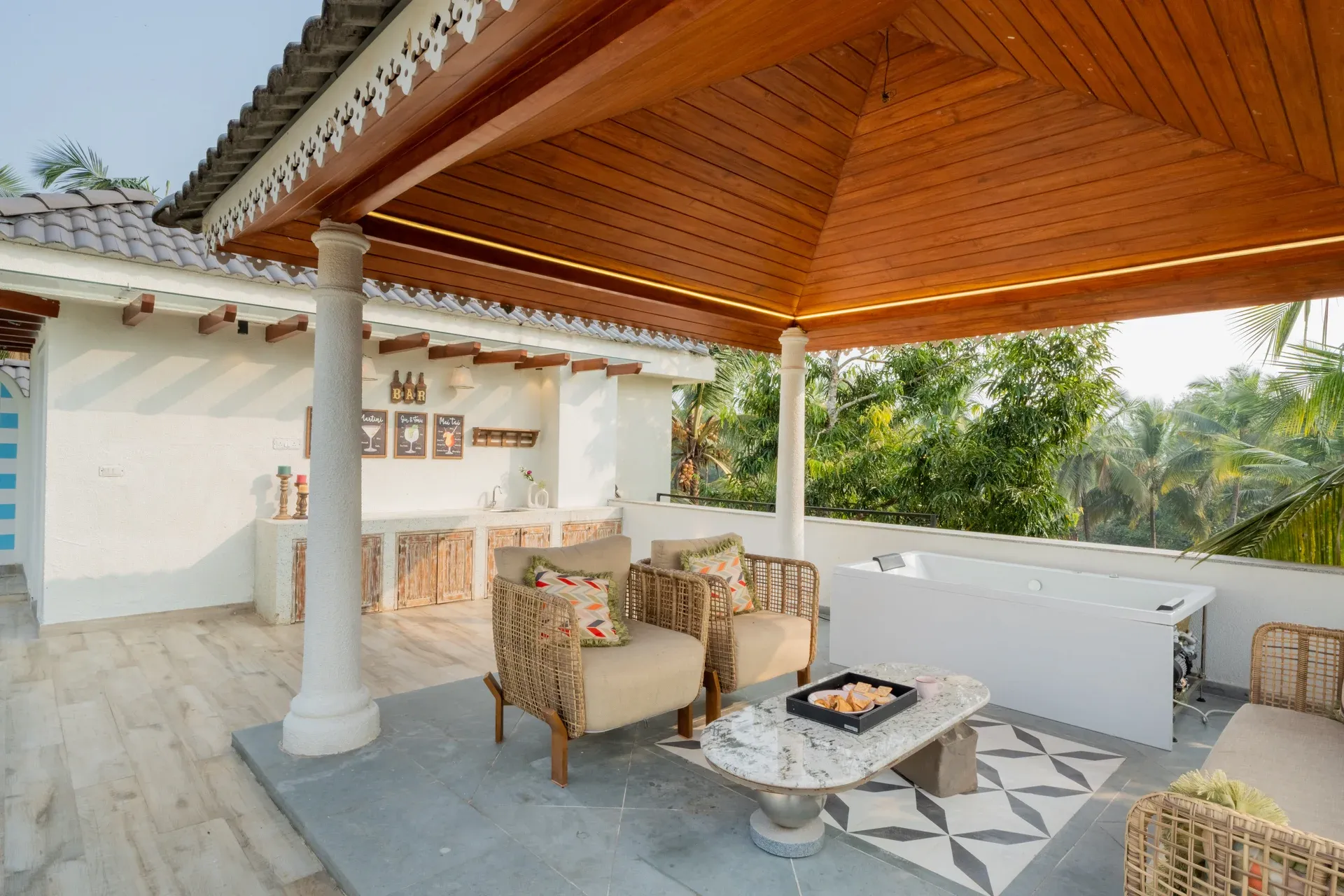 YashGeet Villa | Exquisite 4-BHK Villa With Pvt Pool, Terrace, Garden & Jacuzzi | Free E-Bike — photo 14