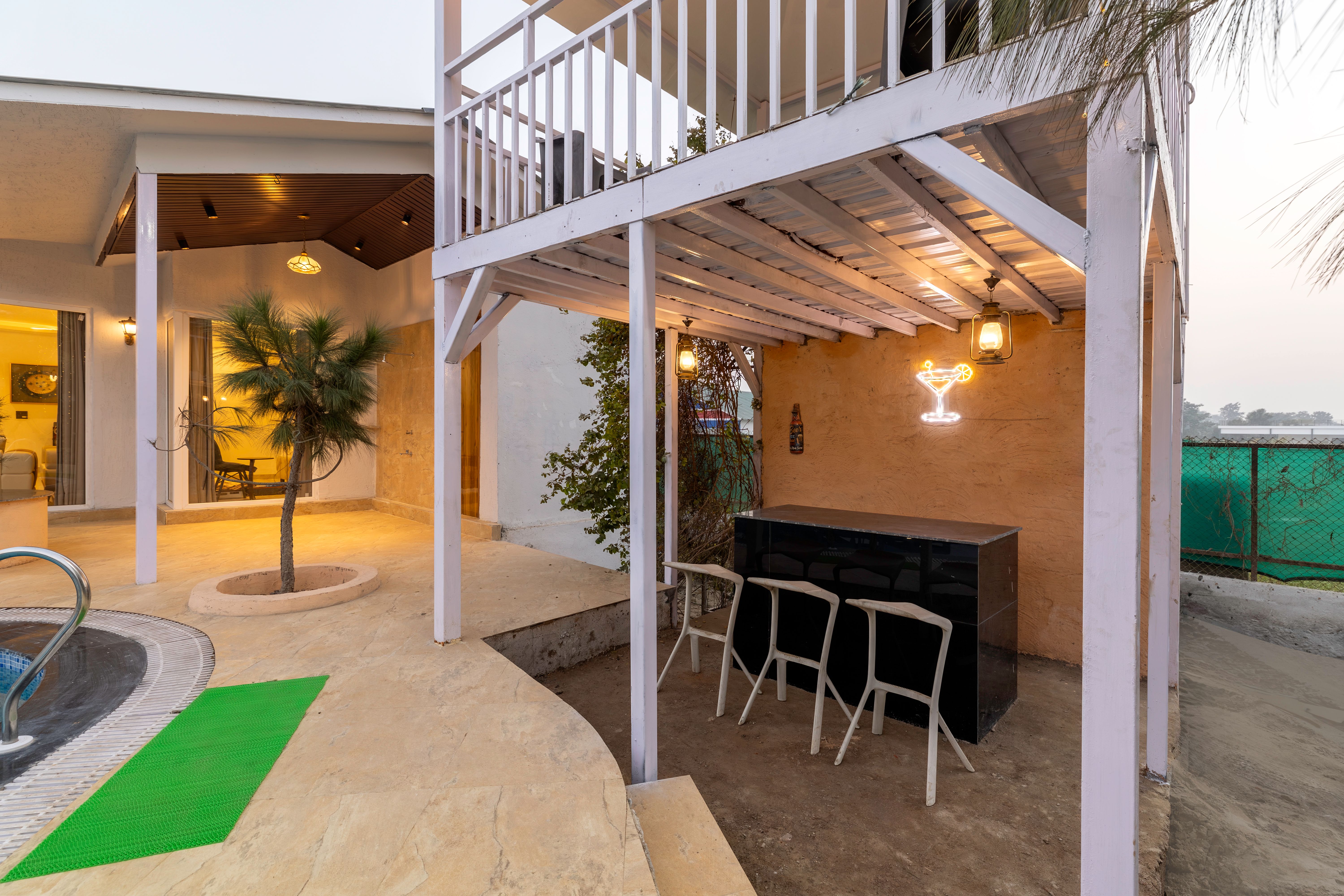 Vedaaz Farms | Pet-friendly 4-BHK Farmhouse With Private Outdoor Pool and Garden area — photo 5