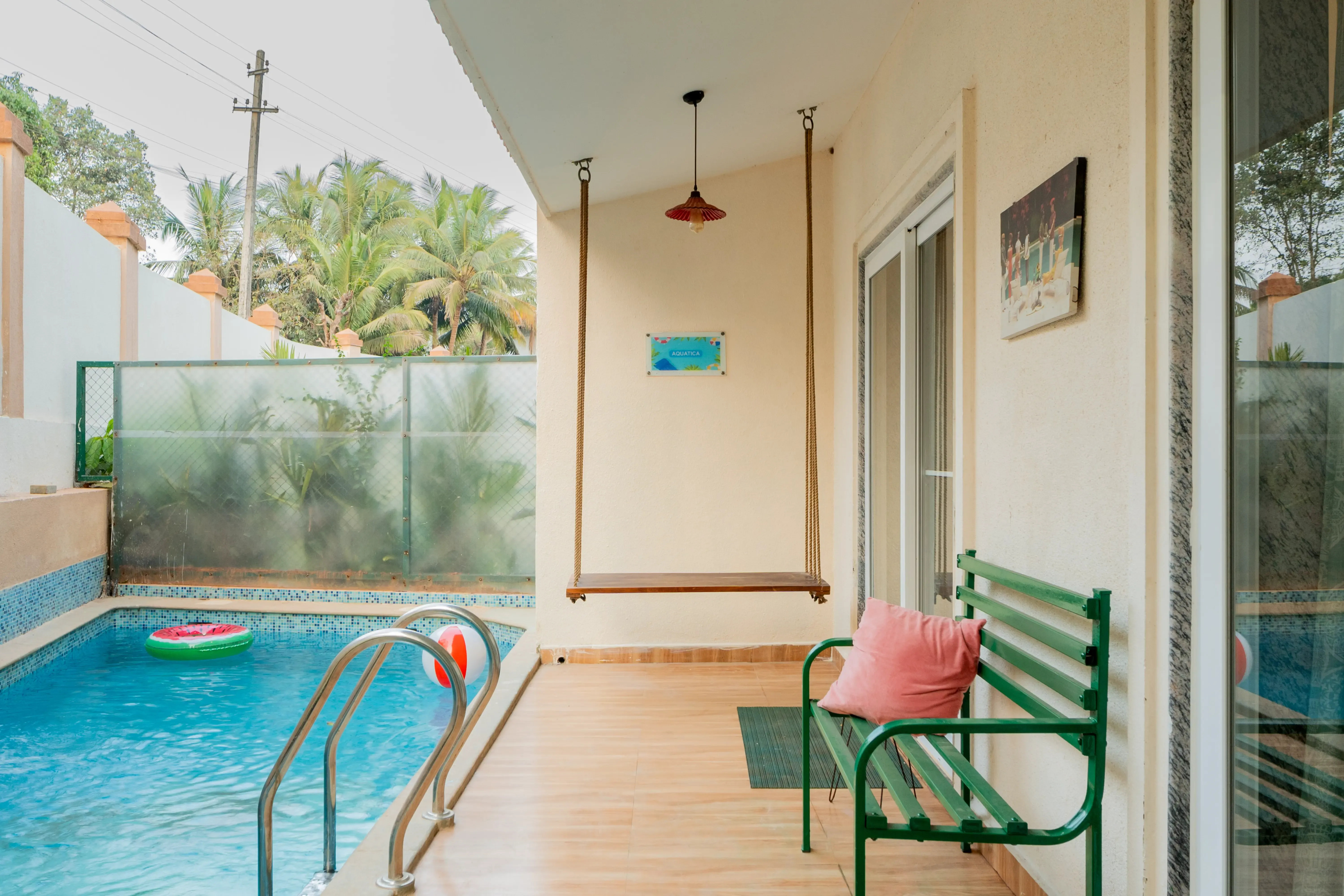 Cavalo Marinho | 3-BHK Boho Retreat with Private Pool & Club House — photo 22