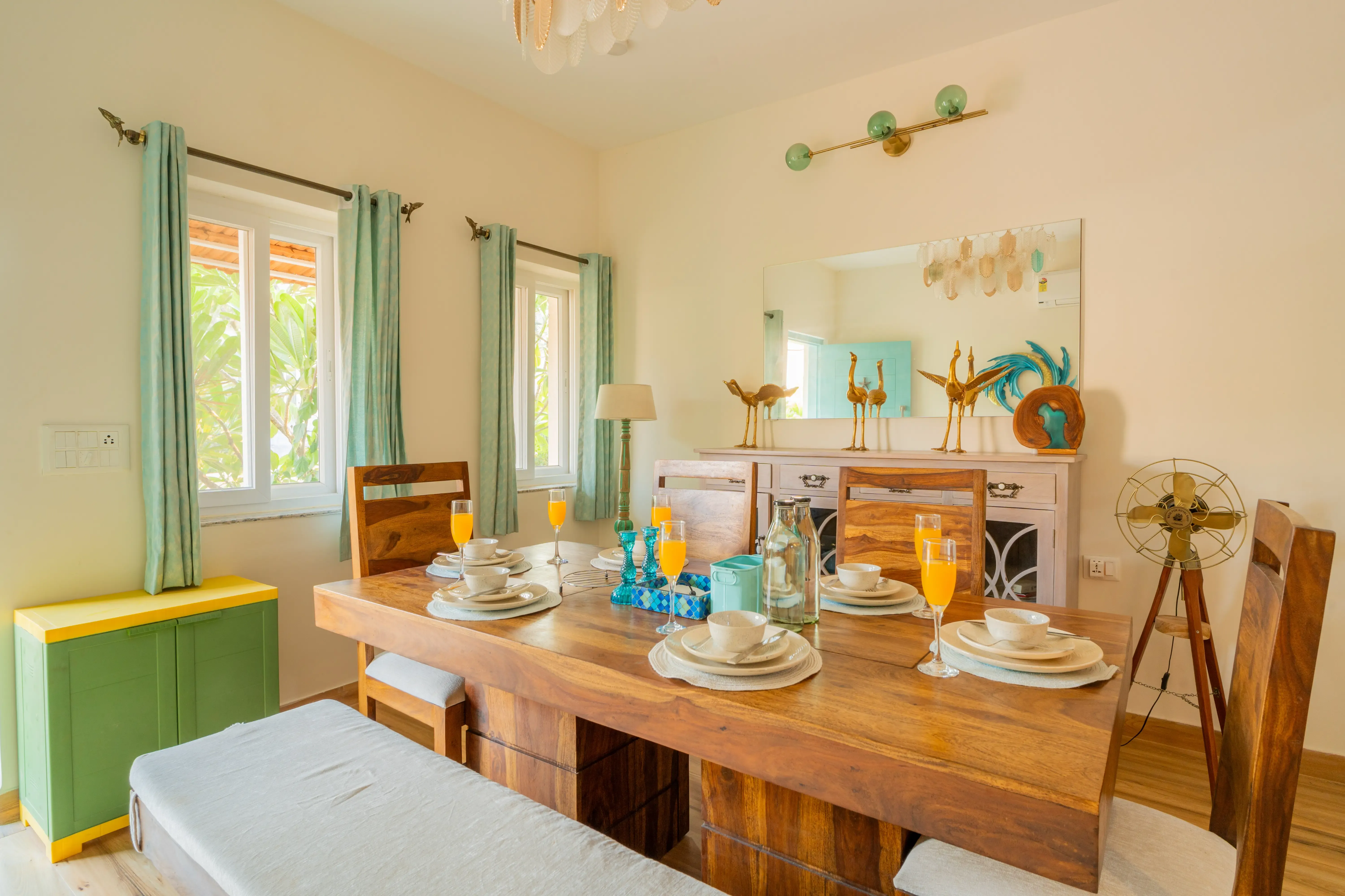 Cavalo Marinho | 3-BHK Boho Retreat with Private Pool & Club House — photo 30
