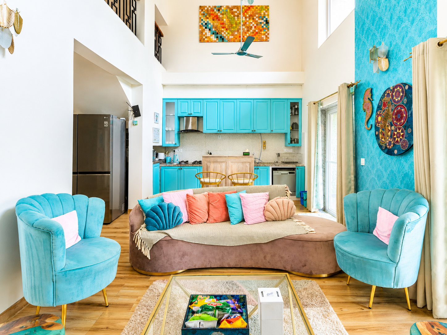 Cavalo Marinho | 3-BHK Boho Retreat with Private Pool & Club House — photo 2