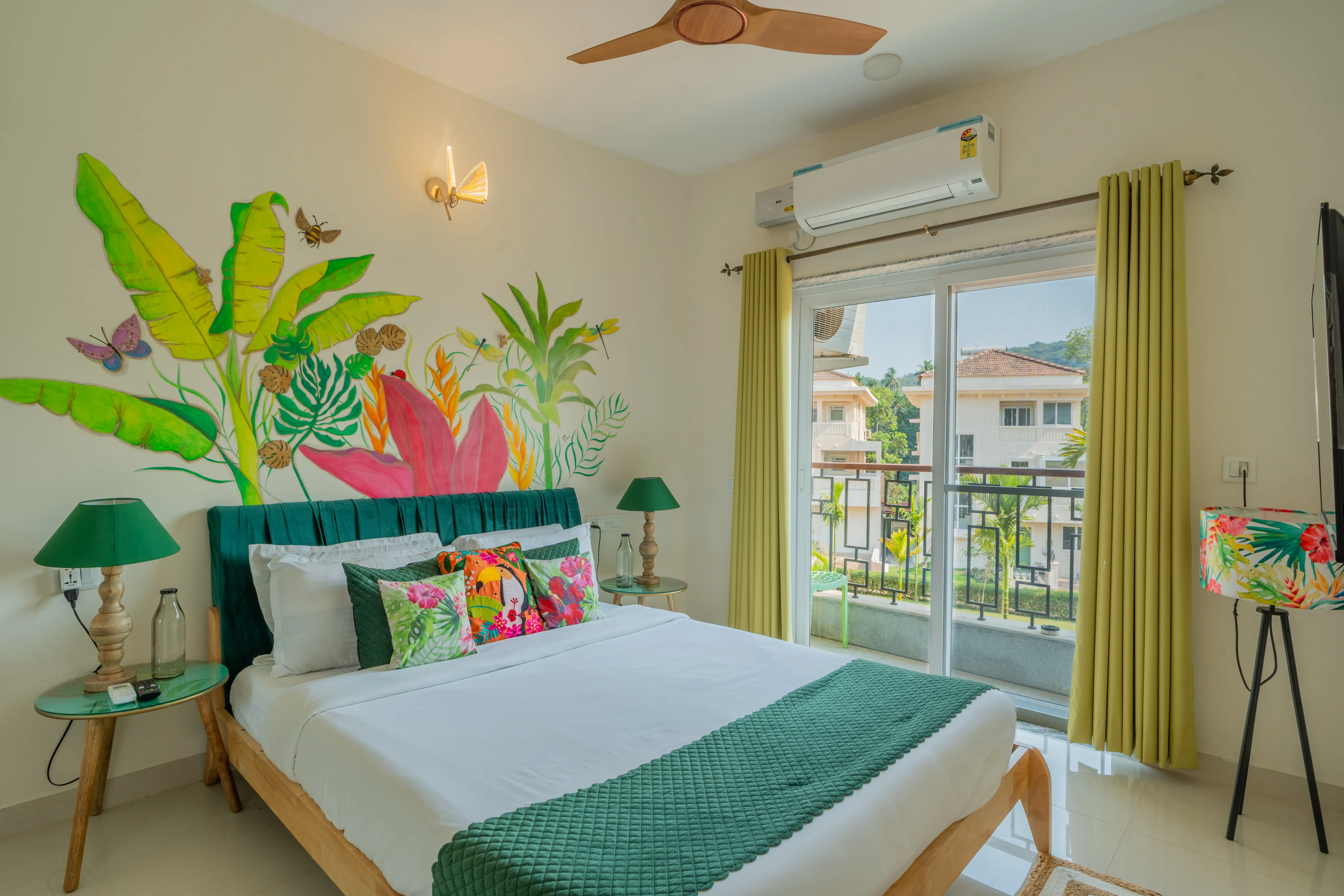 Cavalo Marinho | 3-BHK Boho Retreat with Private Pool & Club House — photo 15