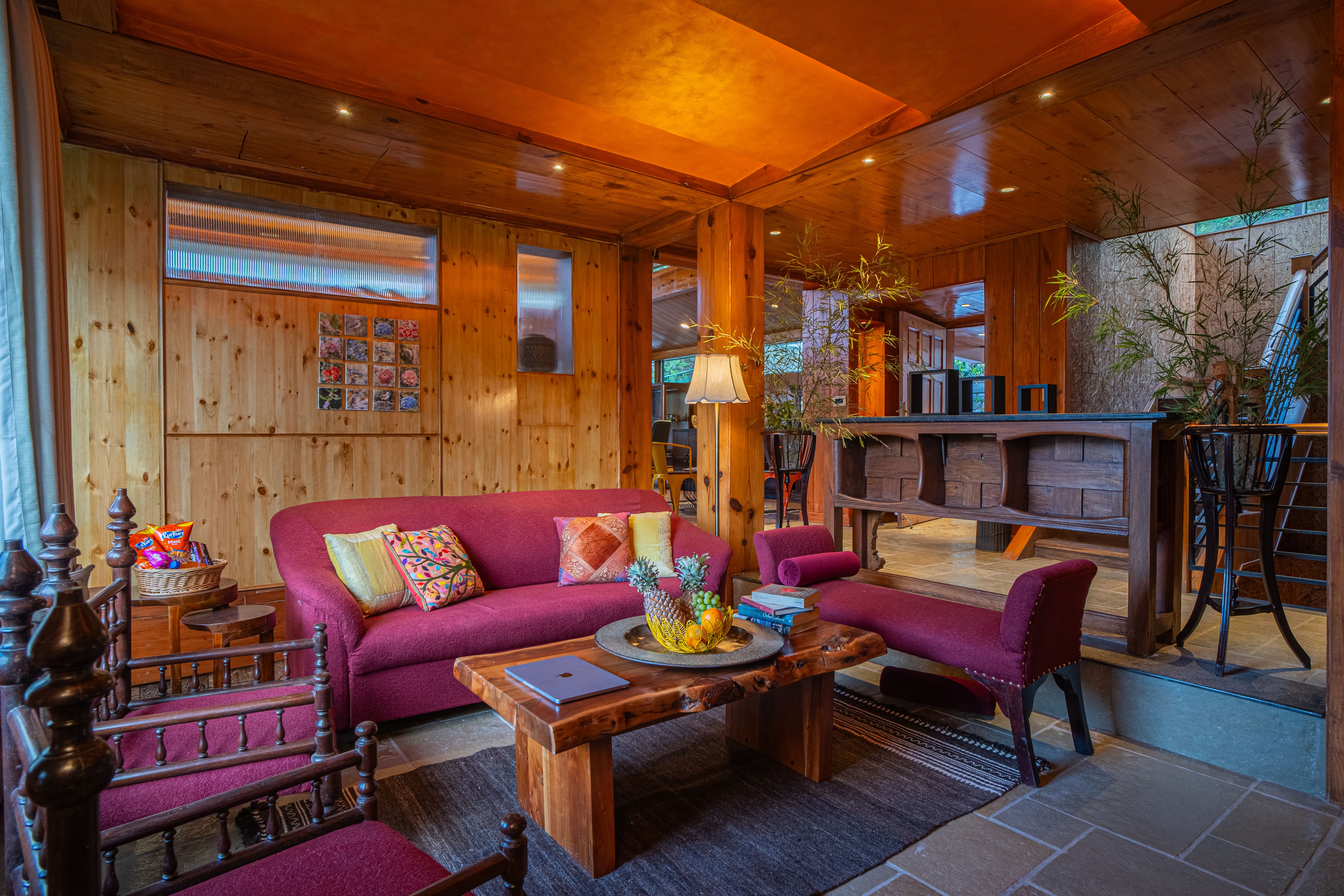 Blushing Pines Retreat | Pet-friendly 3-BHK Hillside Villa with Attic & Outdoor lounge — photo 3