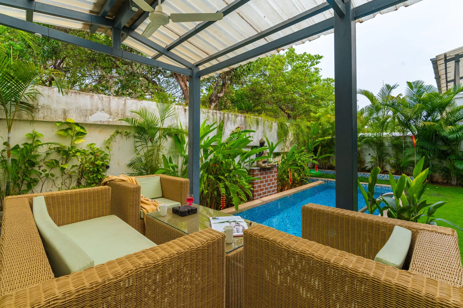 Azalea | Pet-friendly 3-BHK Villa With Private Pool, Garden & Bar — photo 9