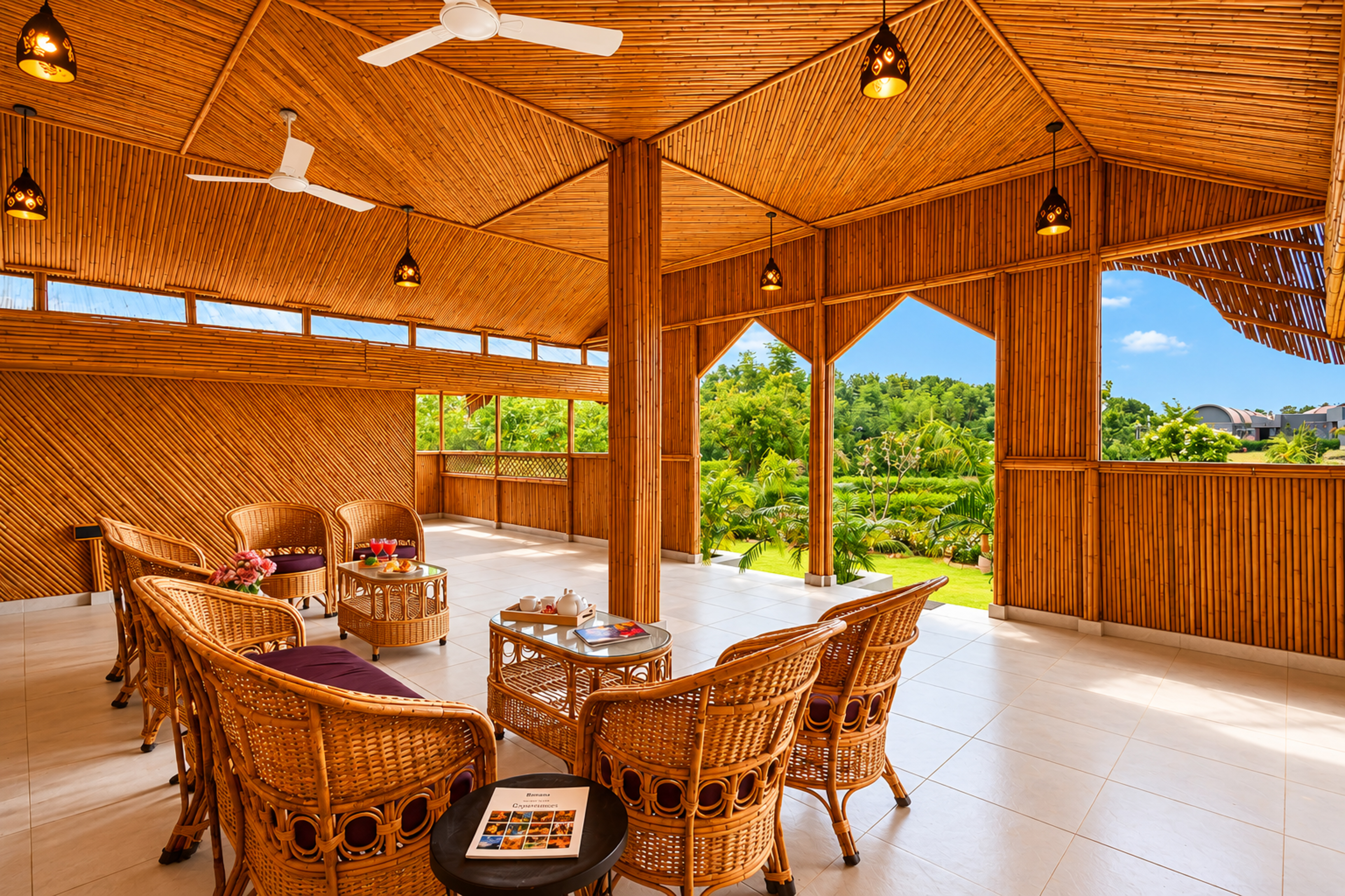 Fernwood | 6-BHK Stone-Clad Estate with Bamboo Cottages, Private Pool, Gazebo & Terrace Garden — photo 13