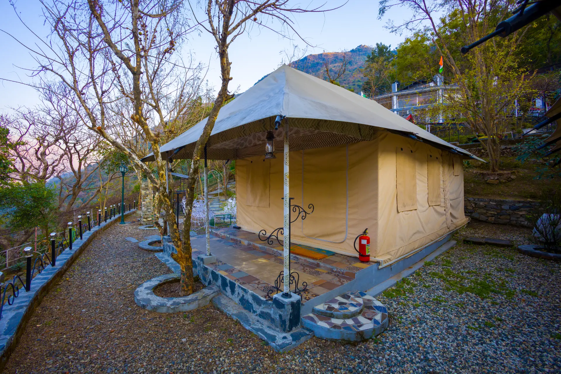 Zephyr Classic Tent | Hillview Haven With Pool, Gym & Restaurant — photo 7