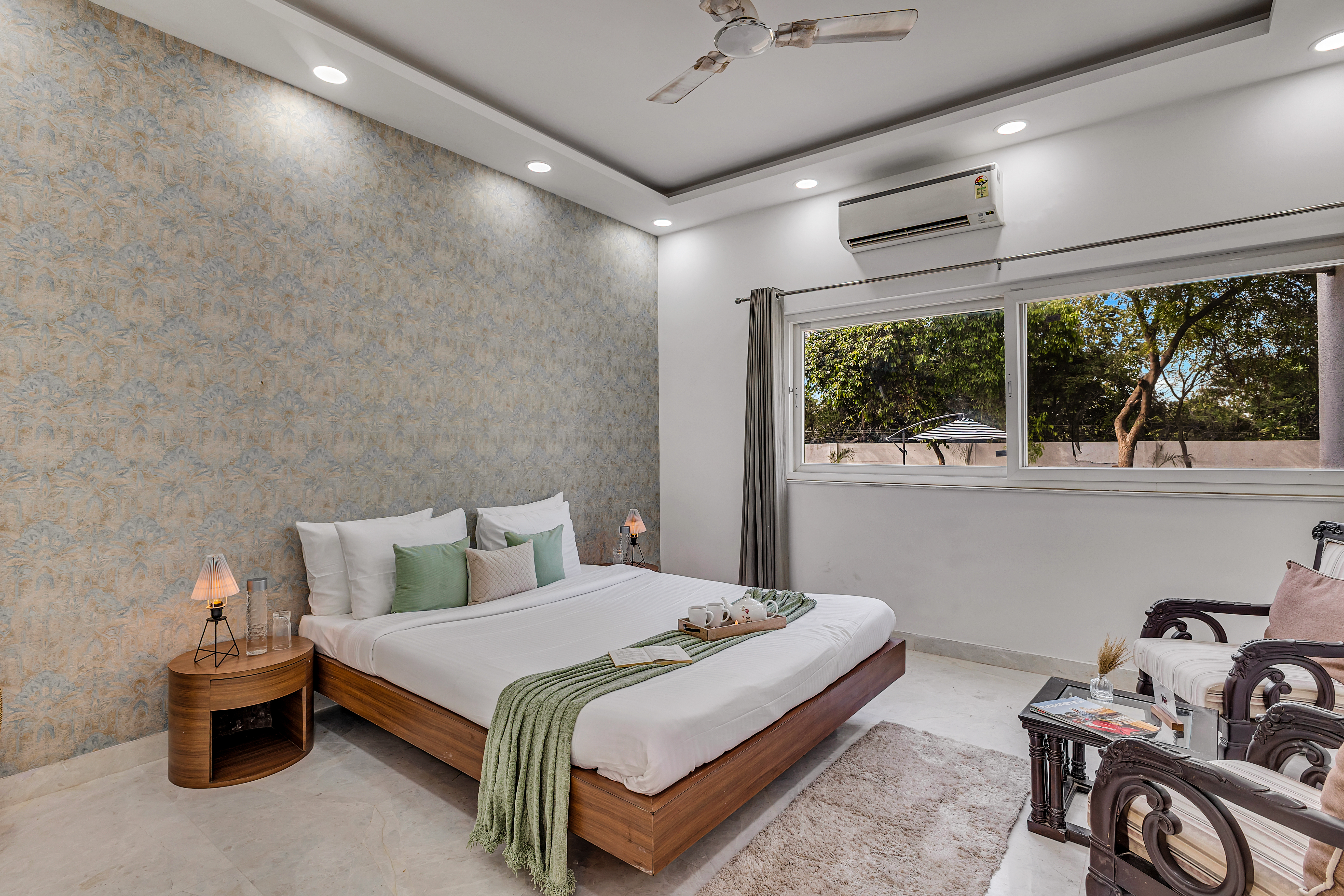 Ratikara Ullaas | 2-BHK with Private Pool, Lounge Space, Pool table & Lawn — photo 9