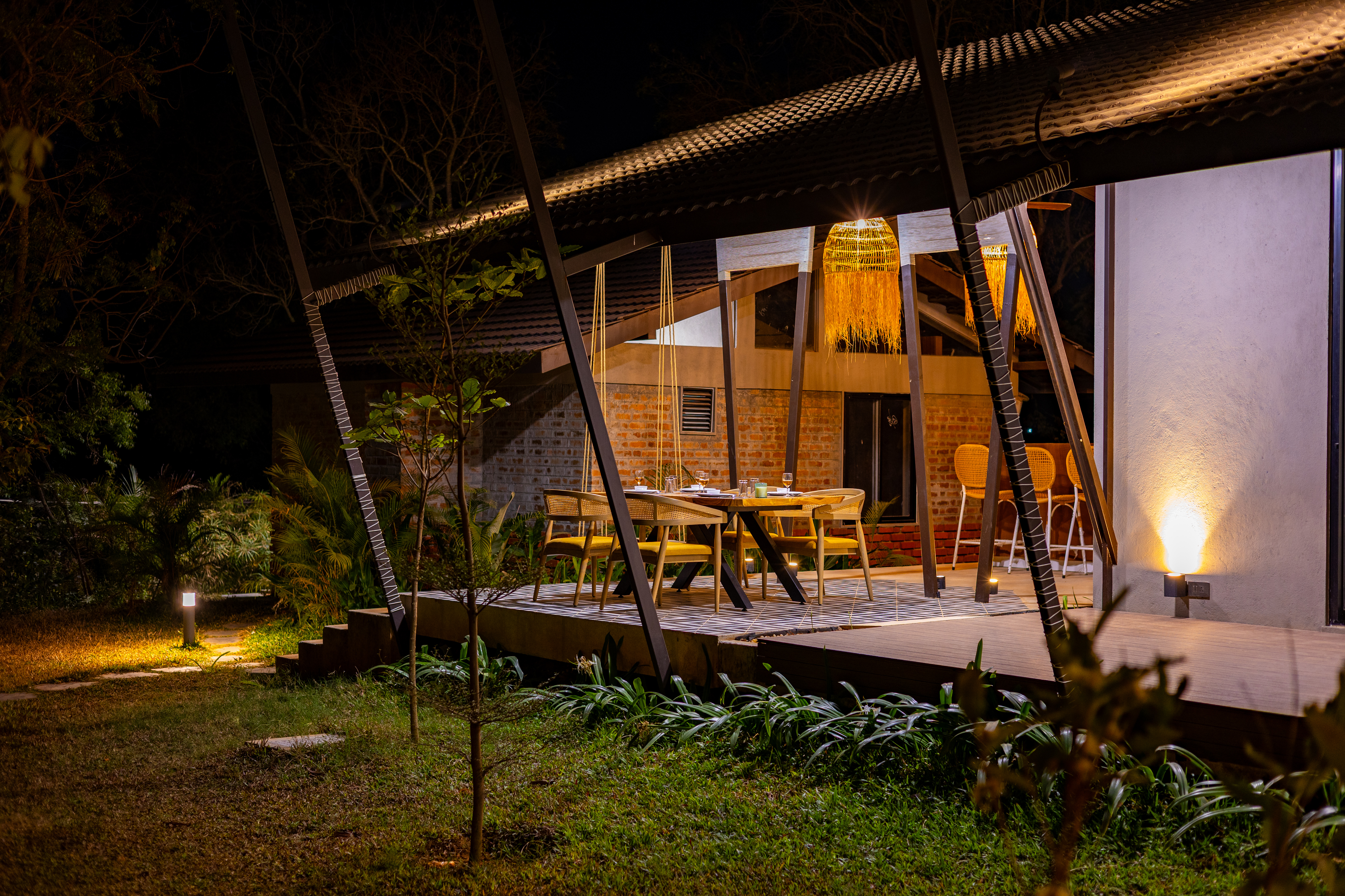 Tapovana Zarae | Pet-friendly Tent on 1-Acre with Shared Pool, Sunken Firepit, Gazebo & a Lush Garden — photo 4