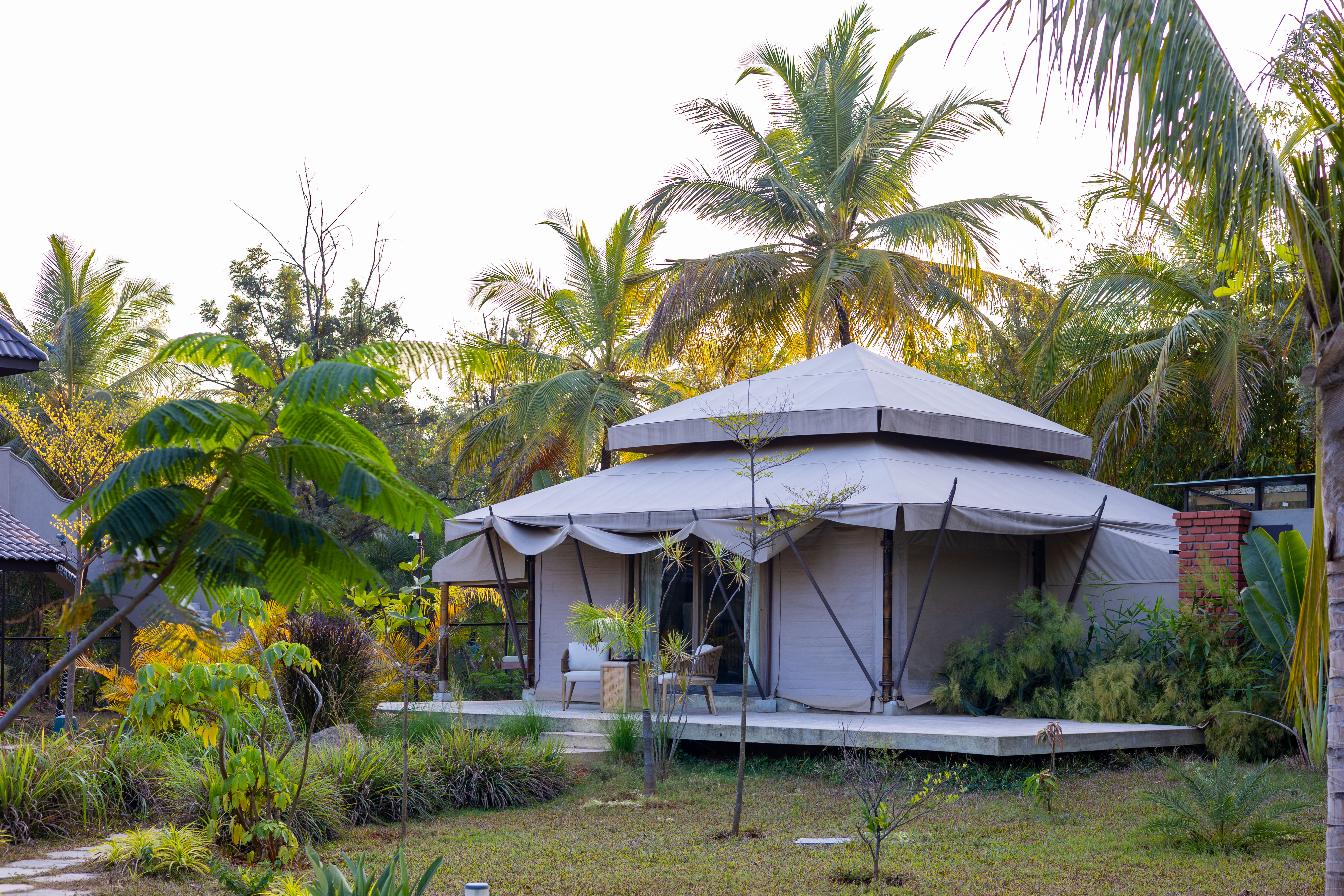 Tapovana Zarae | Pet-friendly Tent on 1-Acre with Shared Pool, Sunken Firepit, Gazebo & a Lush Garden — photo 26