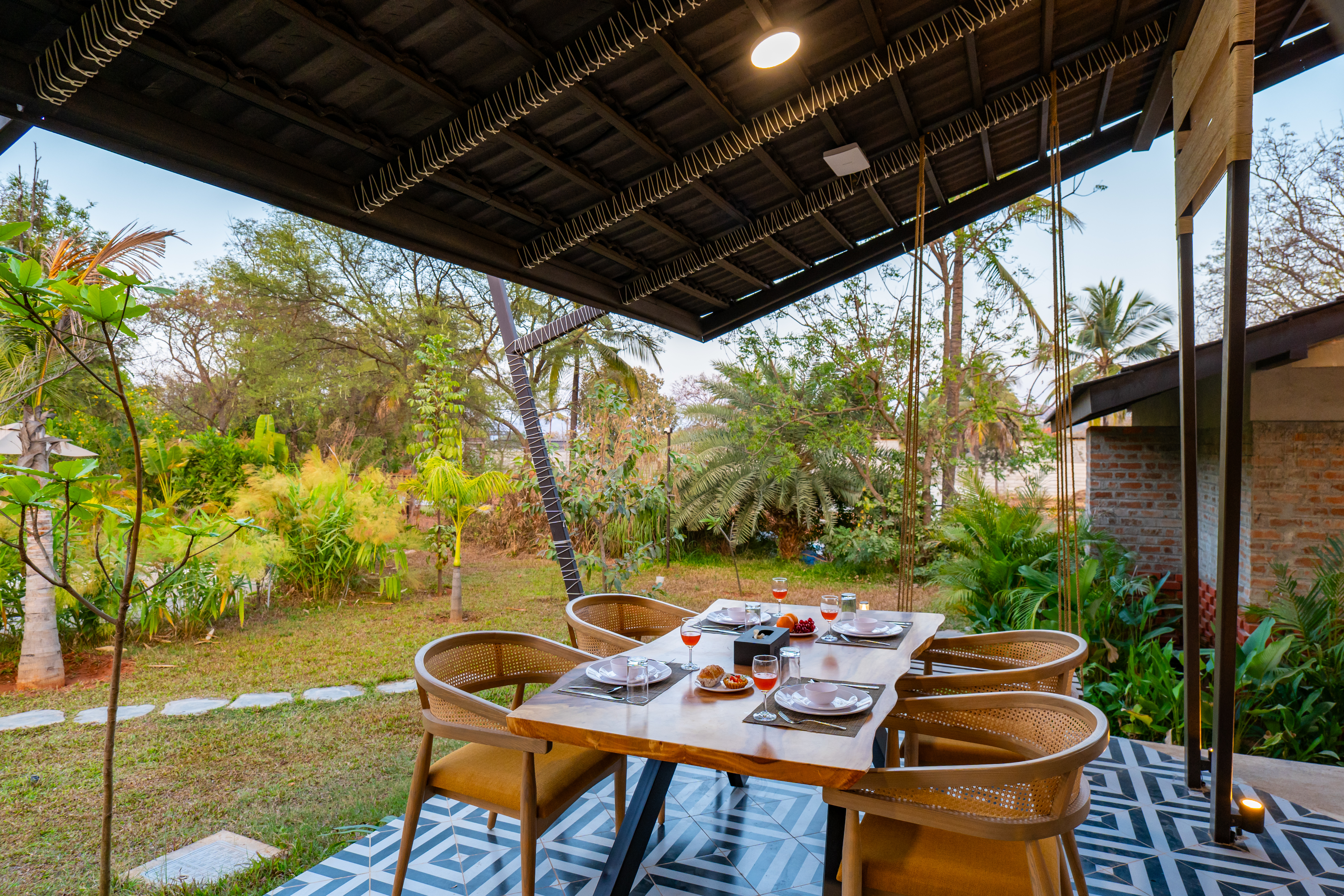 Tapovana Zarae | Pet-friendly Tent on 1-Acre with Shared Pool, Sunken Firepit, Gazebo & a Lush Garden — photo 18