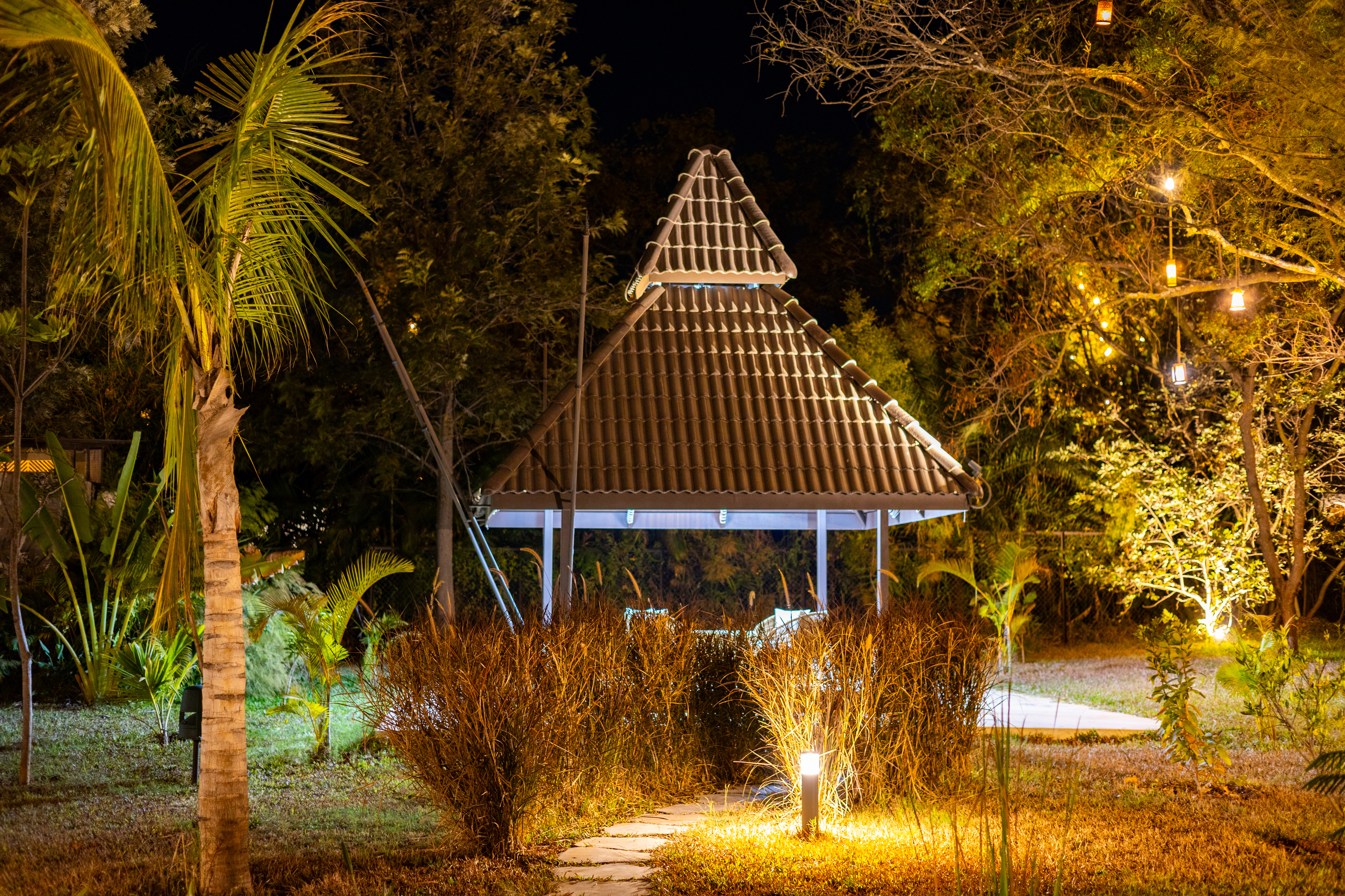 Tapovana Zarae | Pet-friendly Tent on 1-Acre with Shared Pool, Sunken Firepit, Gazebo & a Lush Garden — photo 3