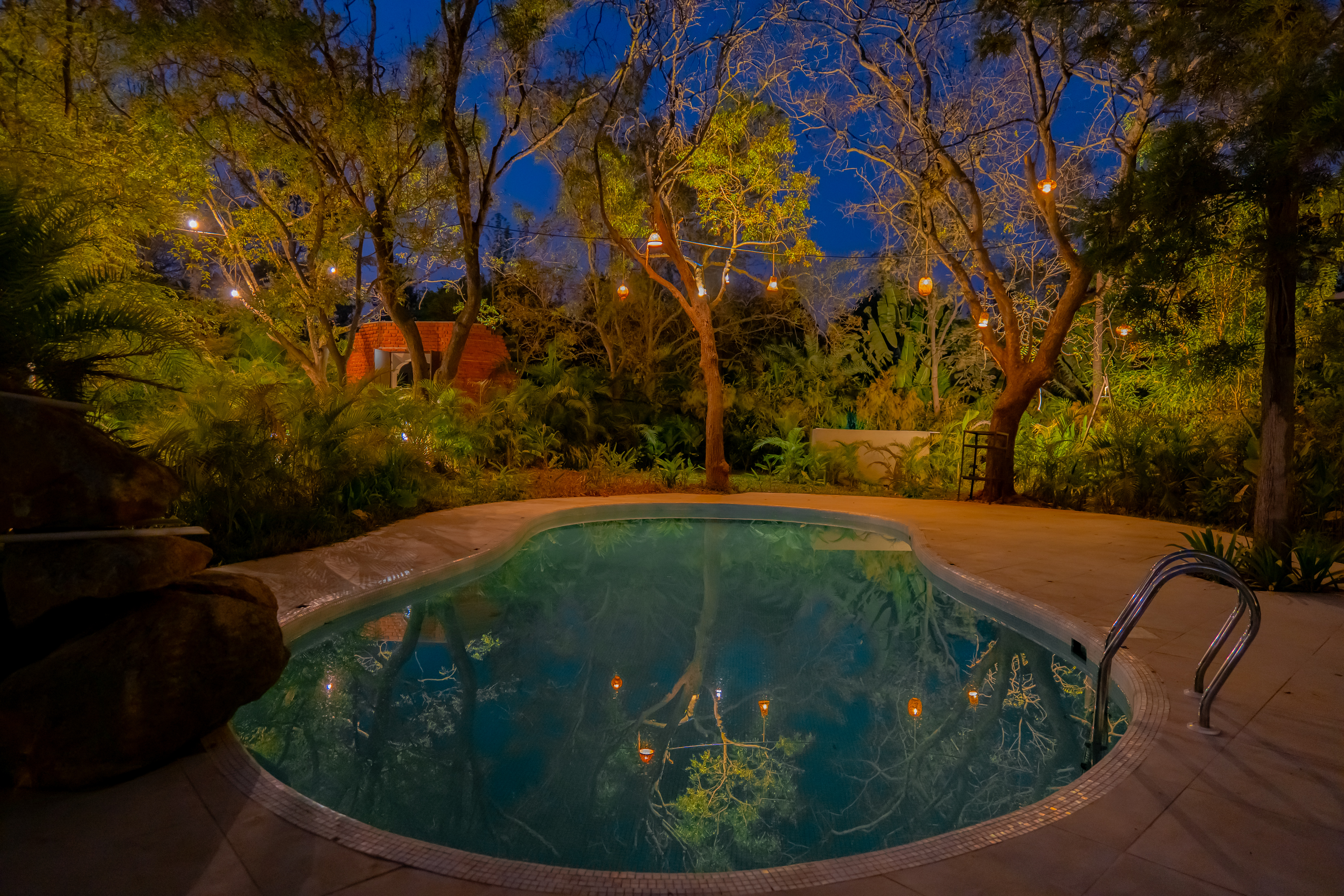 Tapovana Zarae | Pet-friendly Tent on 1-Acre with Shared Pool, Sunken Firepit, Gazebo & a Lush Garden — photo 17