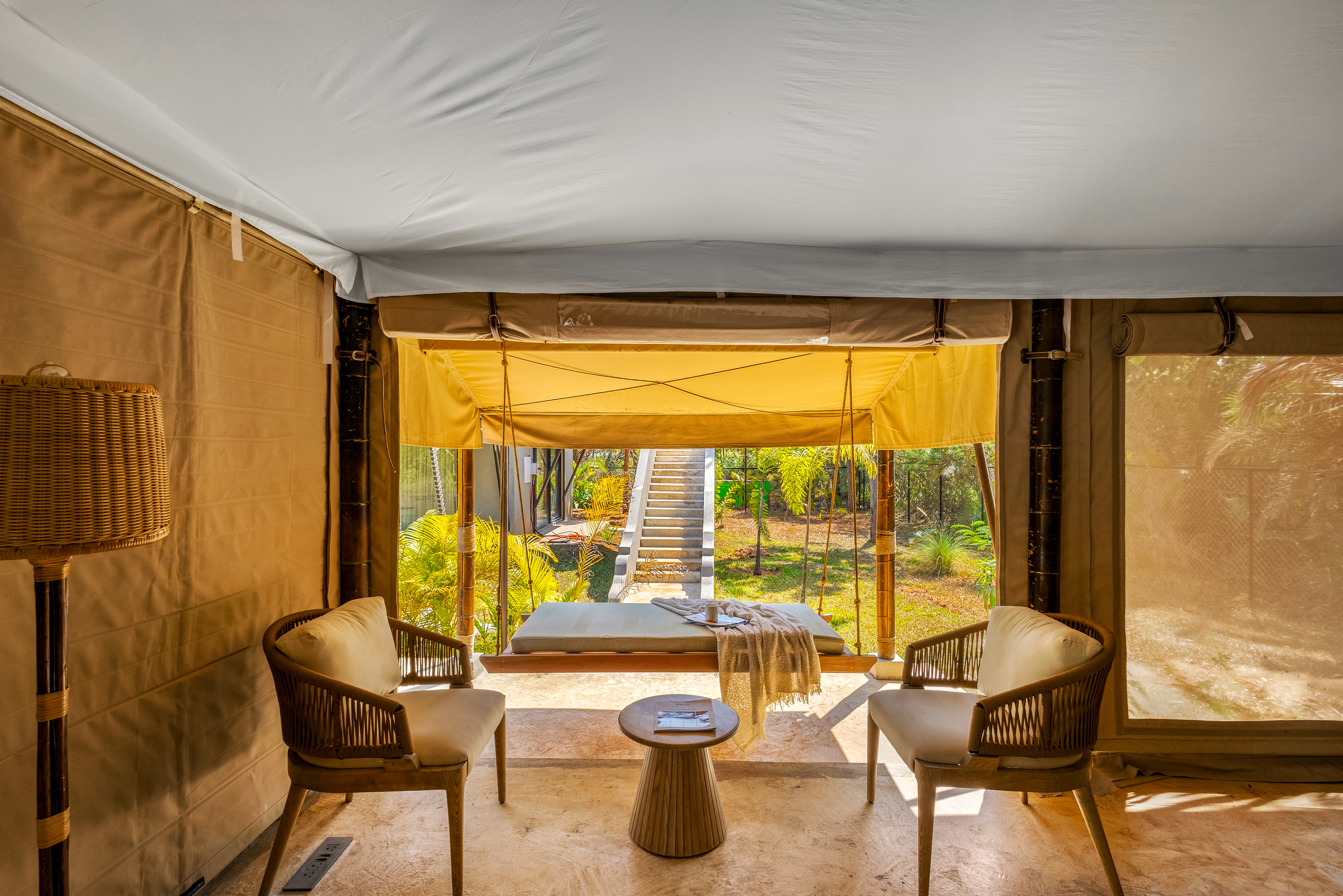 Tapovana Zarae | Pet-friendly Tent on 1-Acre with Shared Pool, Sunken Firepit, Gazebo & a Lush Garden — photo 13