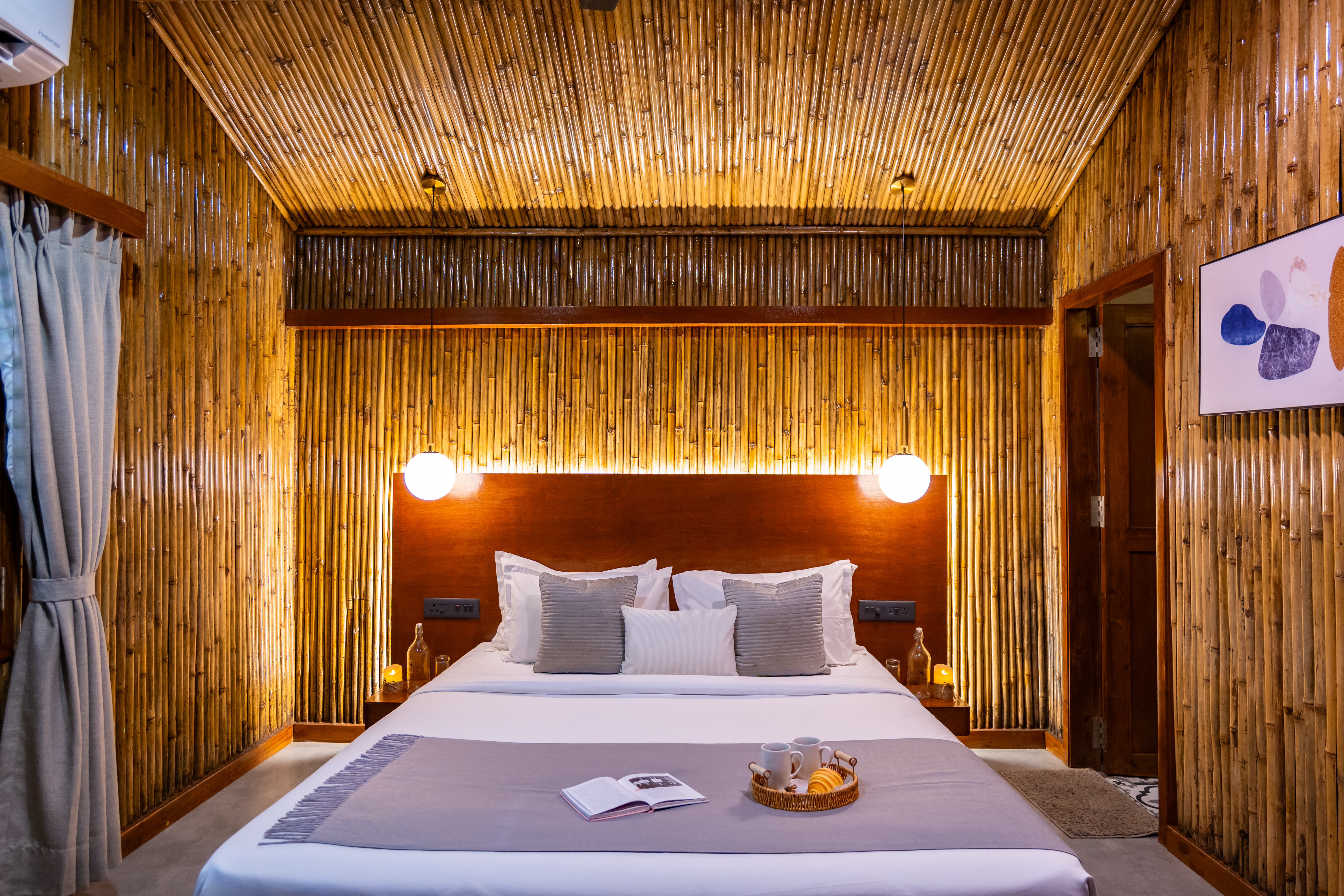 Timber Standard Suite | Pet-friendly Bamboo Cottage with Pvt Sit-Out Area & Shared Dining — photo 17