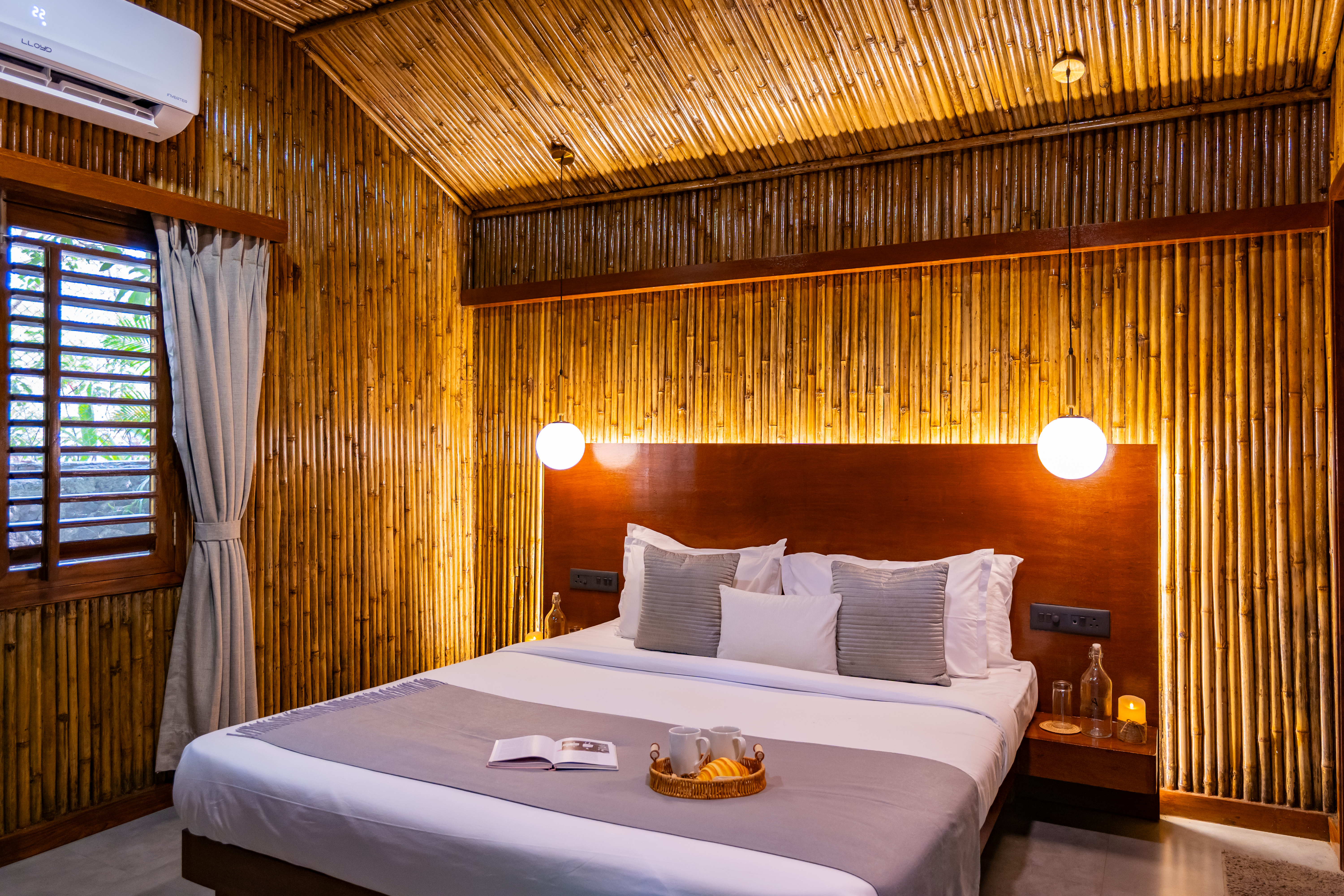 Timber Standard Suite | Pet-friendly Bamboo Cottage with Pvt Sit-Out Area & Shared Dining — photo 15