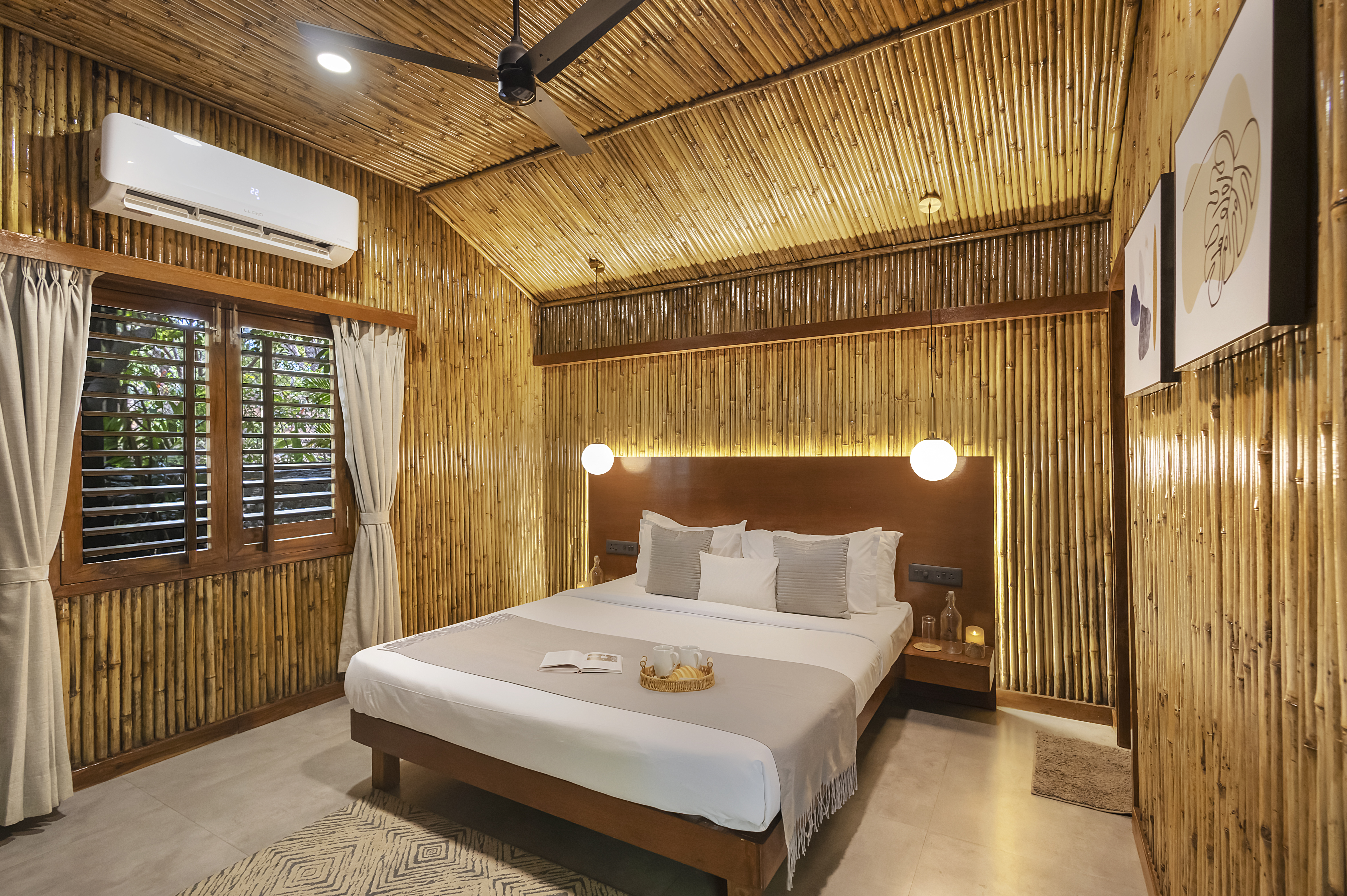 Timber Standard Suite | Pet-friendly Bamboo Cottage with Pvt Sit-Out Area & Shared Dining — photo 8