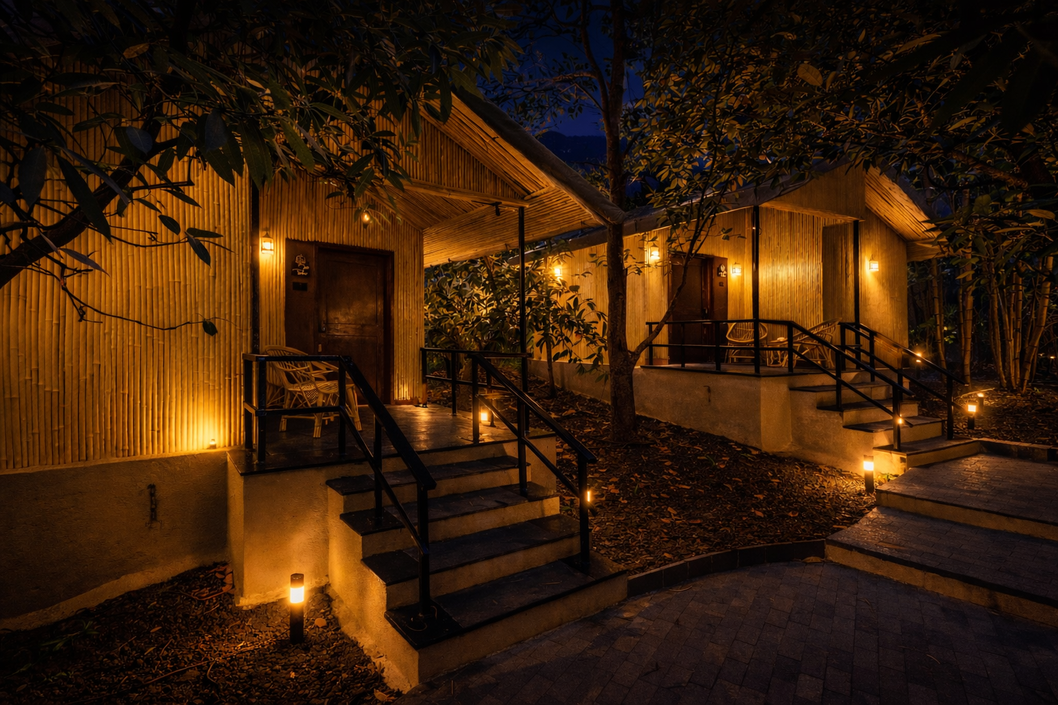 Timber Standard Suite | Pet-friendly Bamboo Cottage with Pvt Sit-Out Area & Shared Dining — photo 6