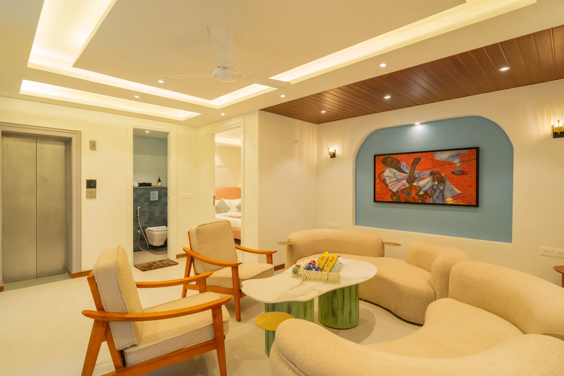Solace Teal | Charming Pet-friendly 5-BHK Getaway With Private Pool | Grand Dining & 2 living spaces — photo 15