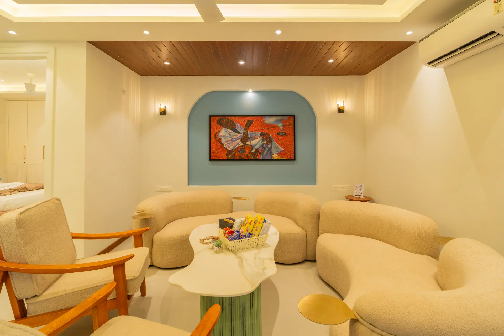 Solace Teal | Charming Pet-friendly 5-BHK Getaway With Private Pool | Grand Dining & 2 living spaces — photo 14