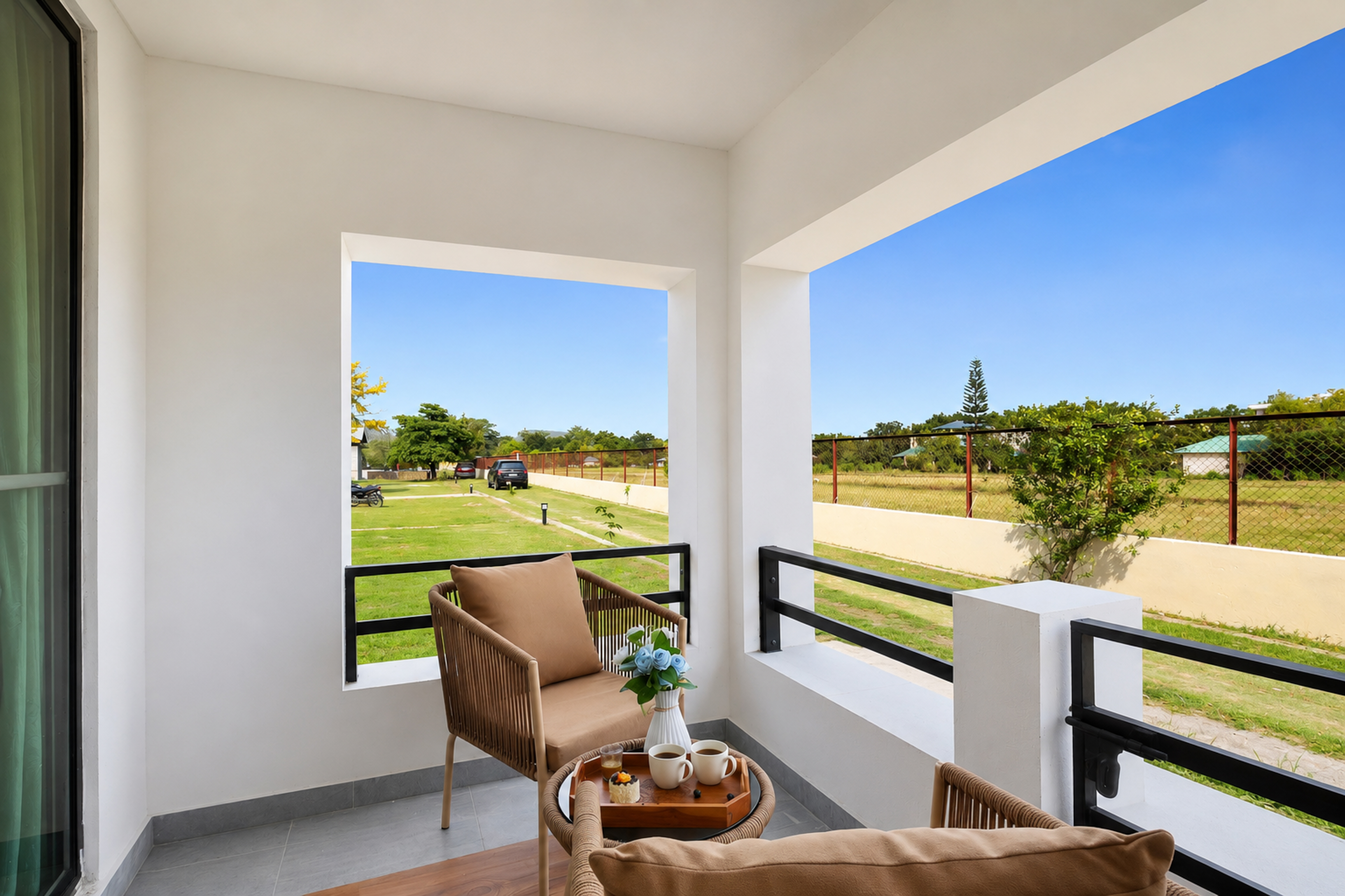 Dhela Jungle Retreat Pebble | Pet- Friendly Suite in a Mini Resort with Shared Pool Near Jhirna Safari Zone — photo 18