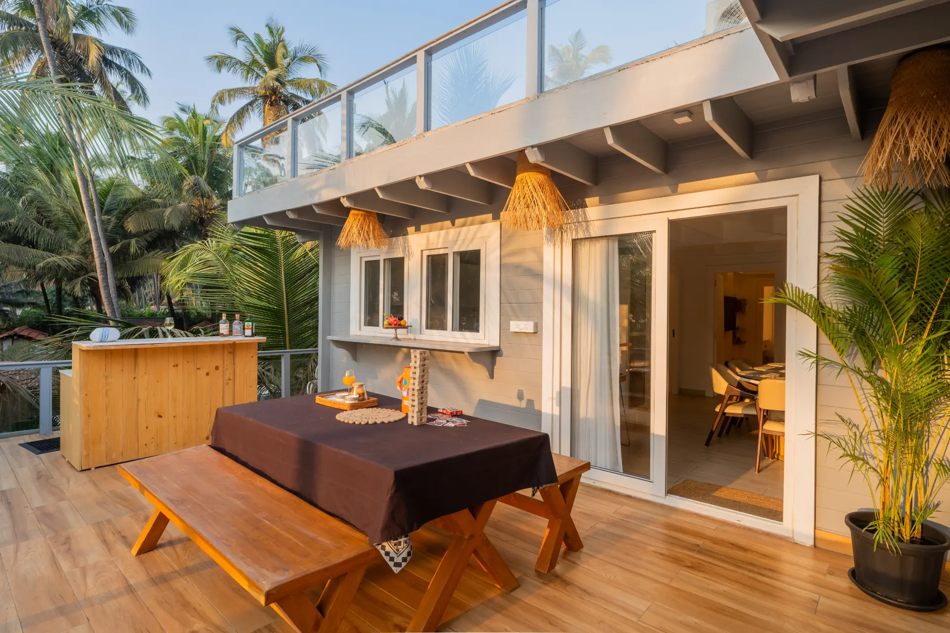 House of Neptune | 3-BHK Cottage with Gazebo & Bar | 10 mtrs from Ashwem Beach — photo 10