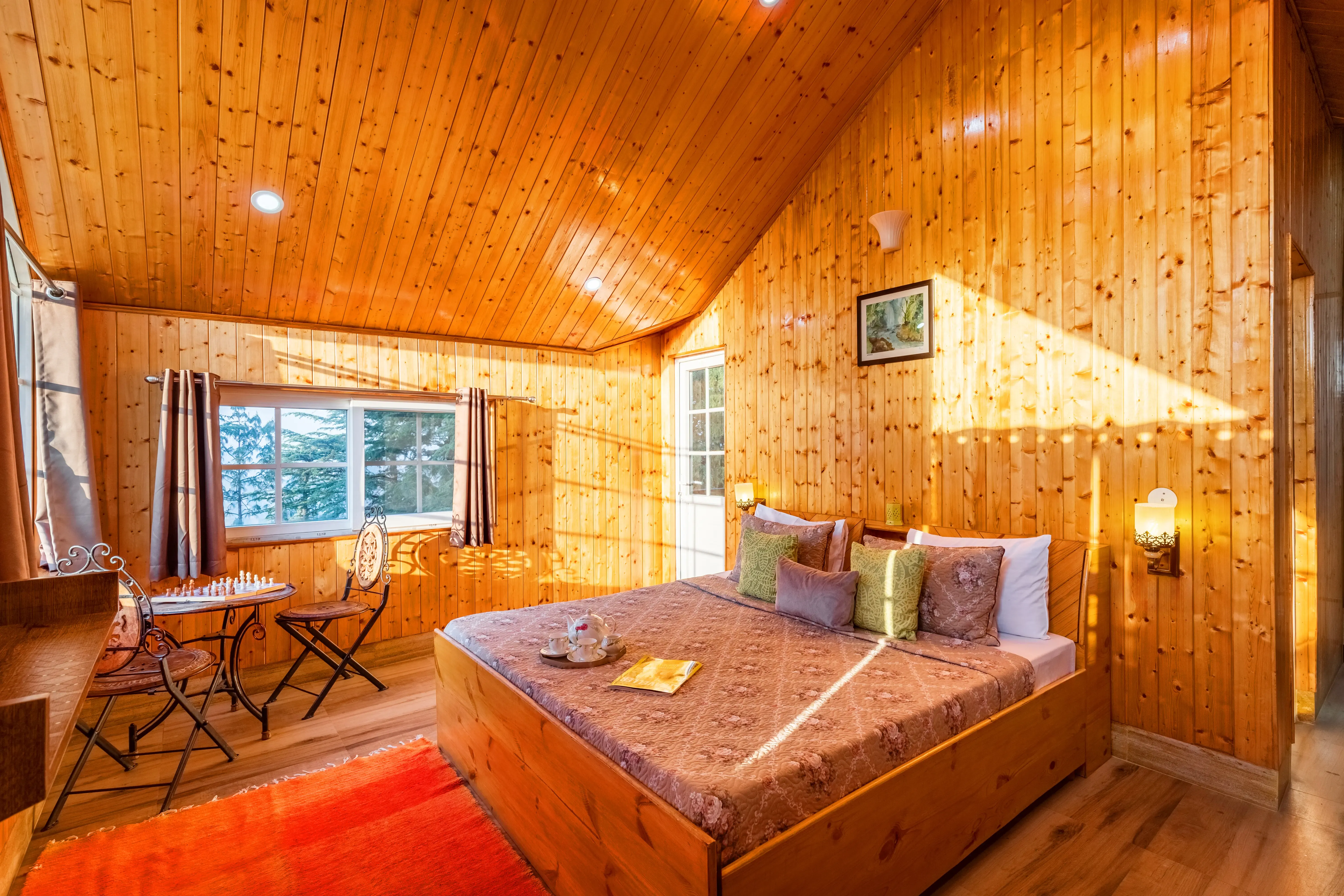 Hill Top Farmstead | Heritage 3-BHK English-Style Villa With Balcony, Gazebo & Stunning Hill Views — photo 27