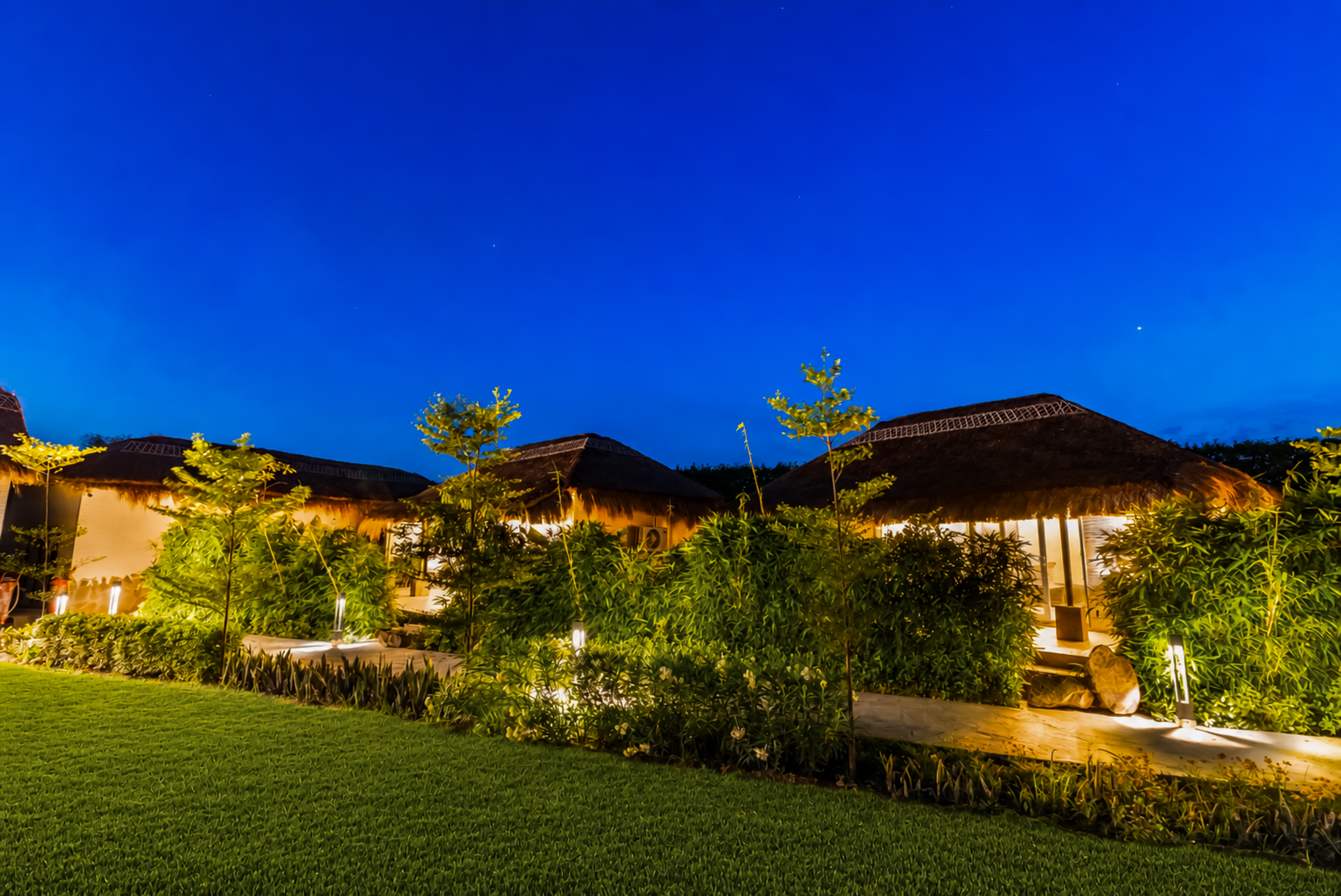 Kimaya Kove | Hut-Style Cottage with Open-Air Shower, Restaurant, and Garden in Boutique Resort — photo 4